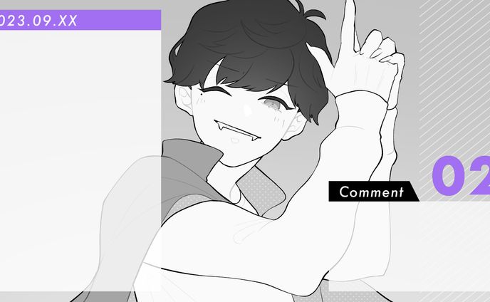 歌枠用配信画面