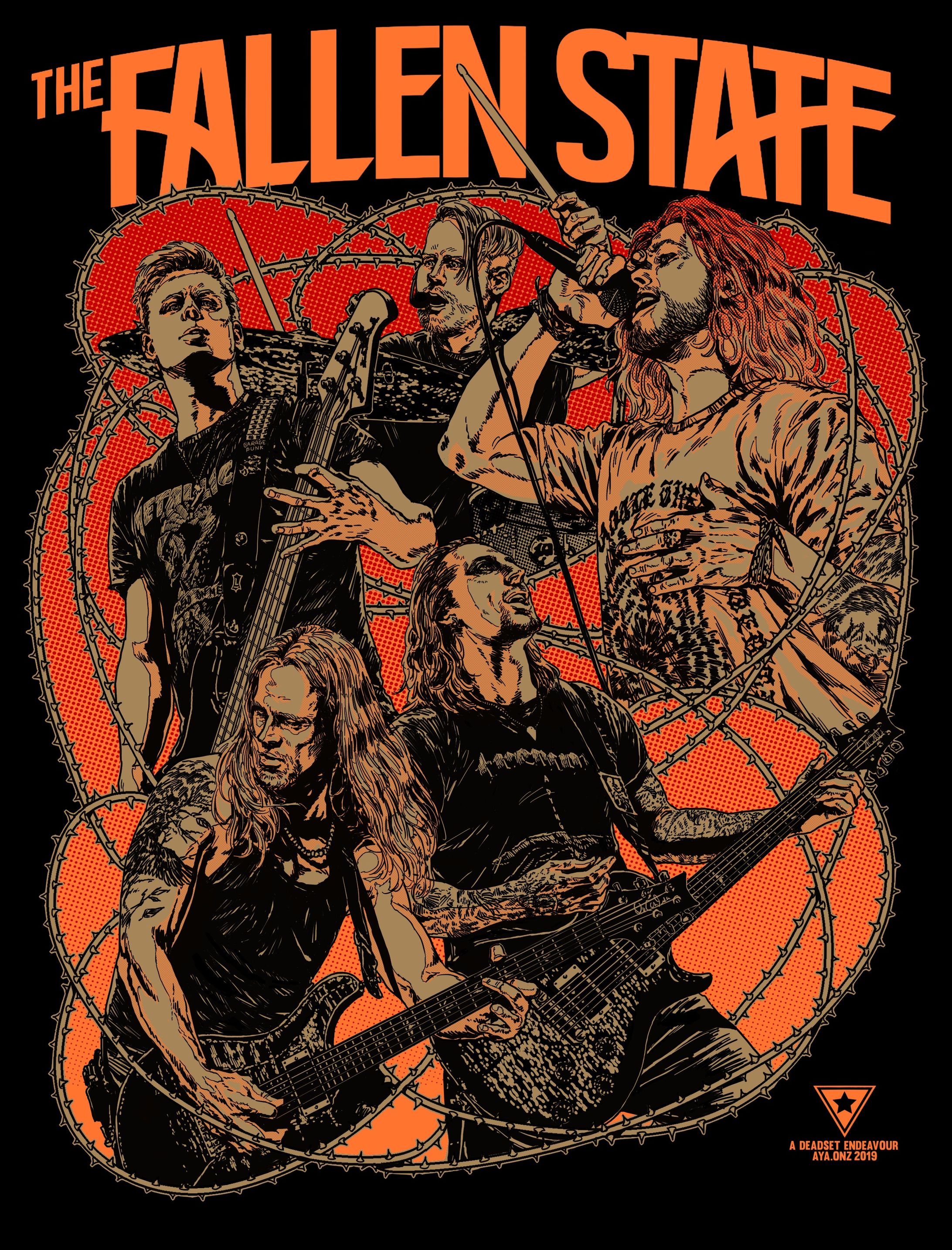 THE FALLEN STATE TEE-1