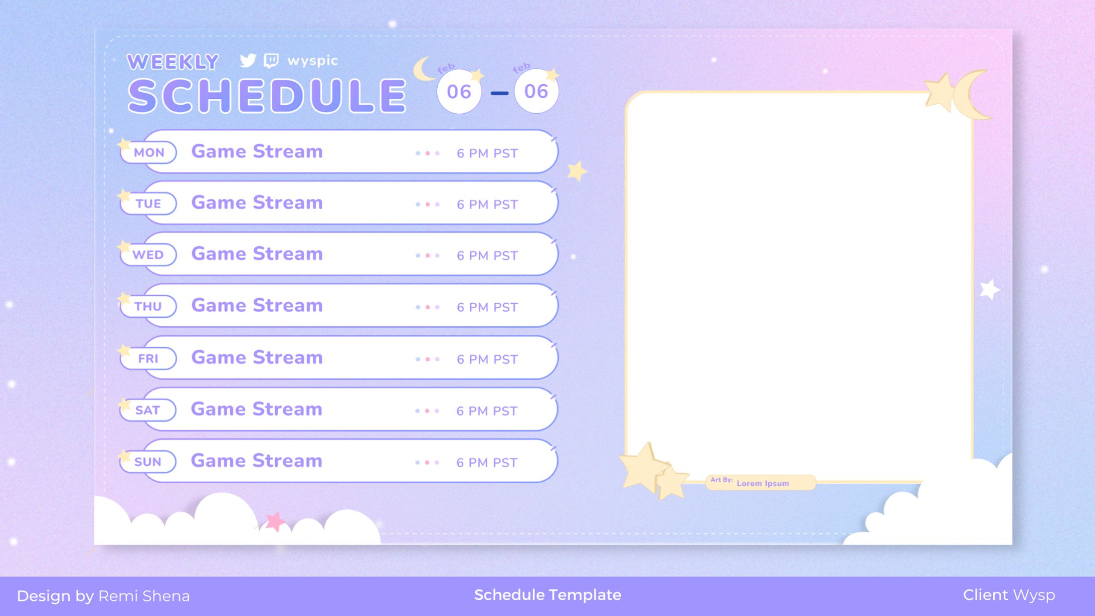 Wyspic's Schedule Template-1
