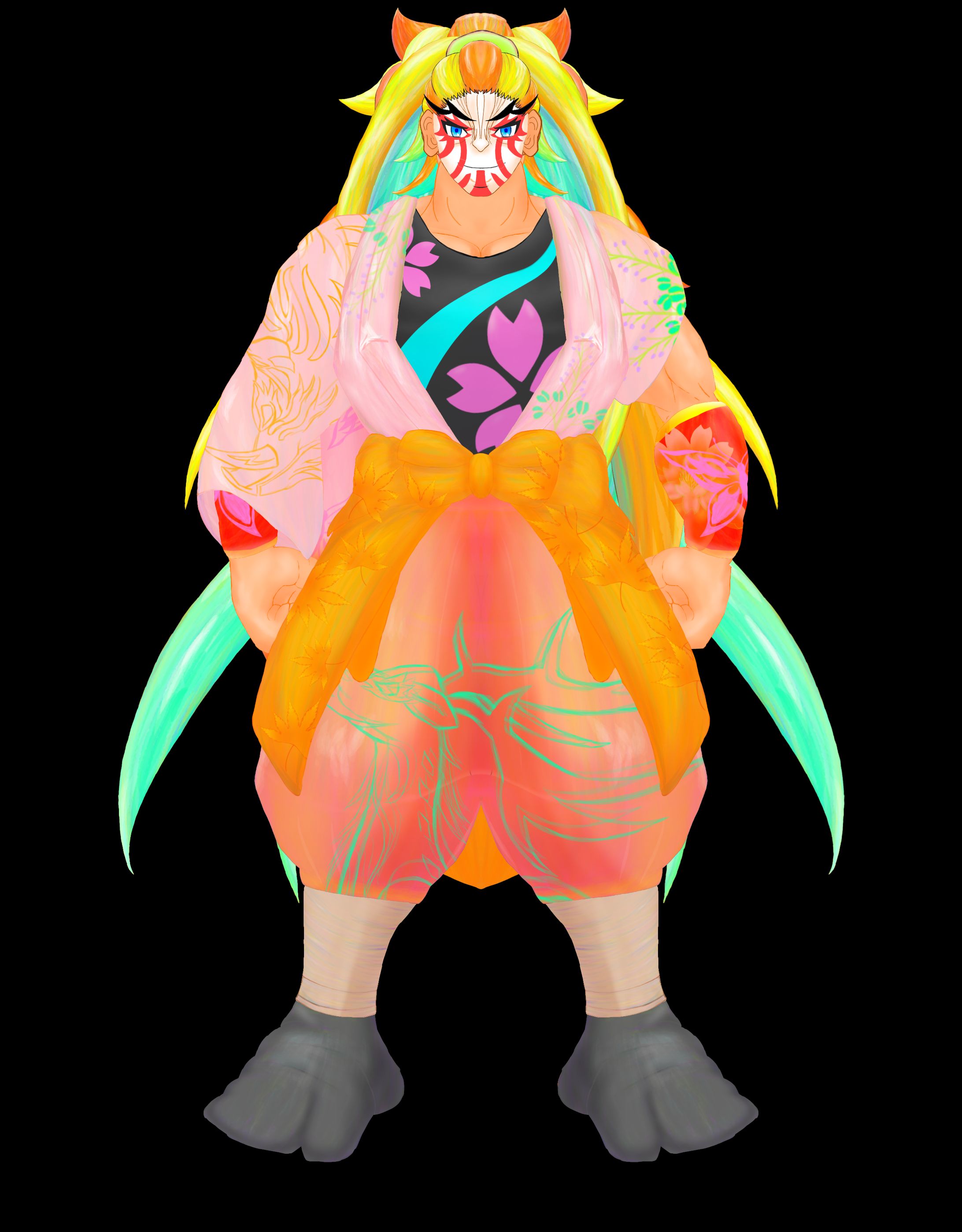 Vtuber獅子咬五右衛門佐武郎札良-1