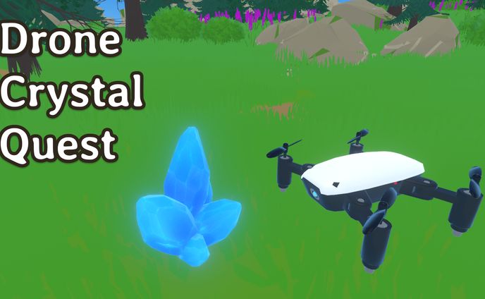 Drone Crystal Quest