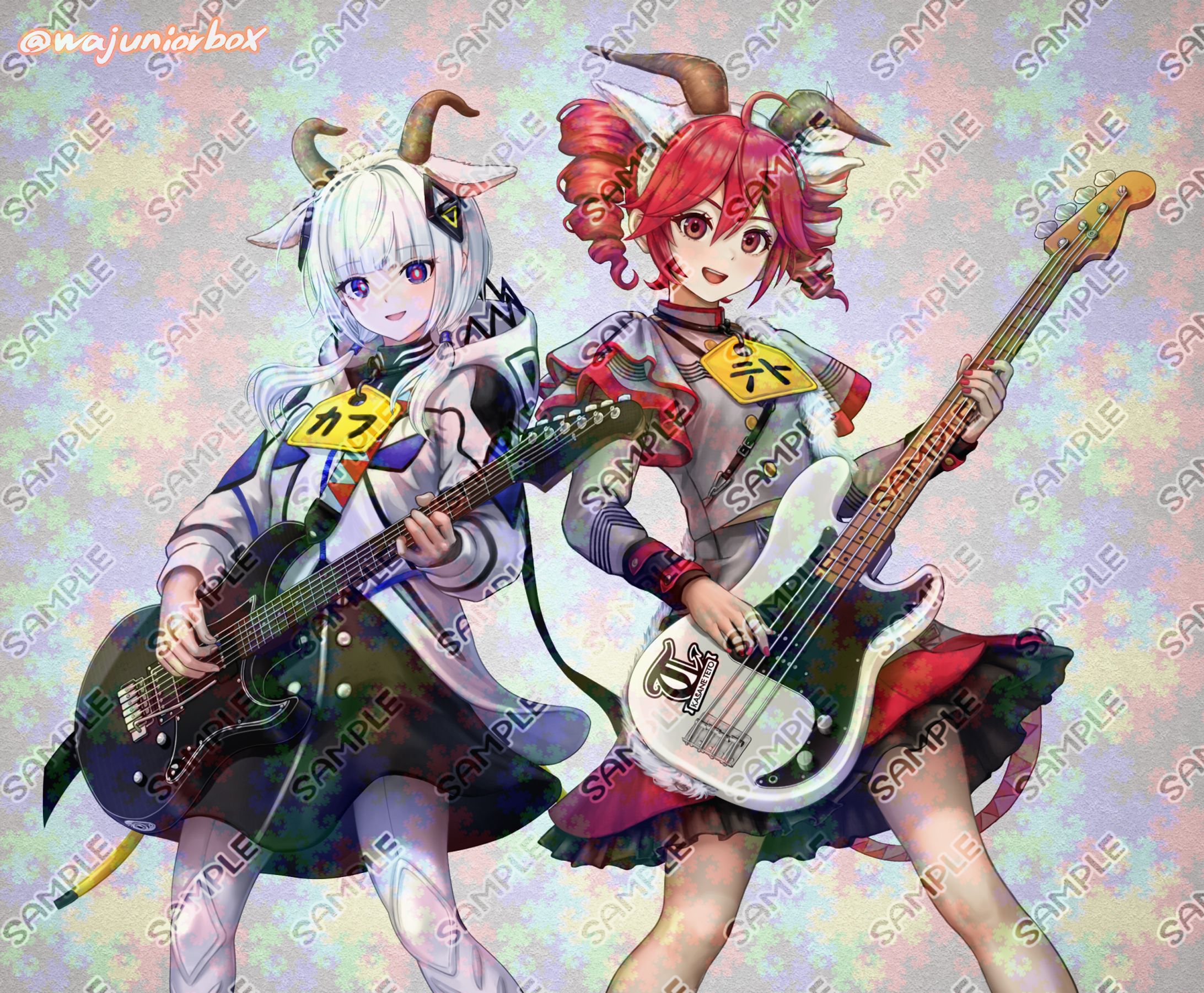 「タチカワヤギヤギガールズ」 イラスト-1