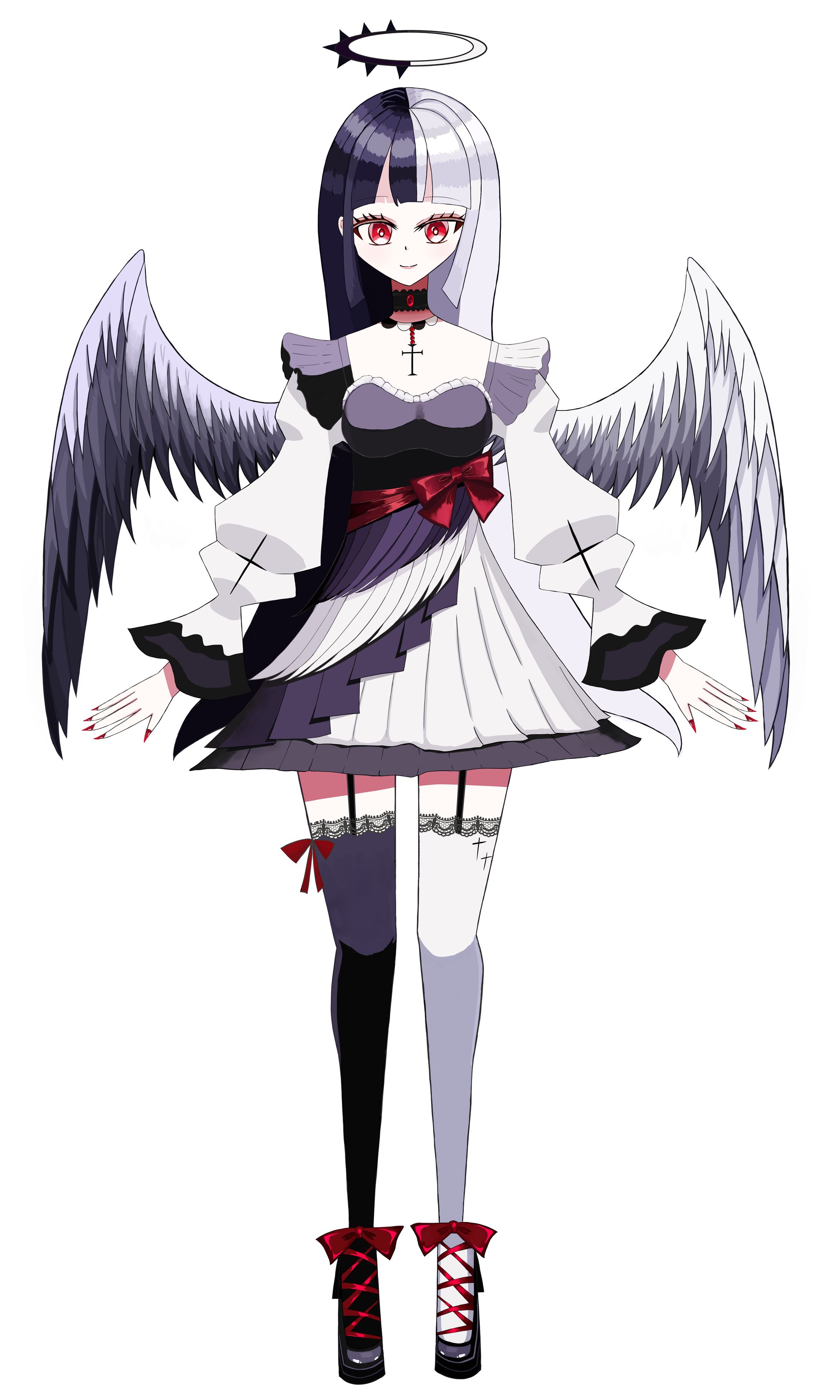 堕天使ちゃん LIVE2D立ち絵-1