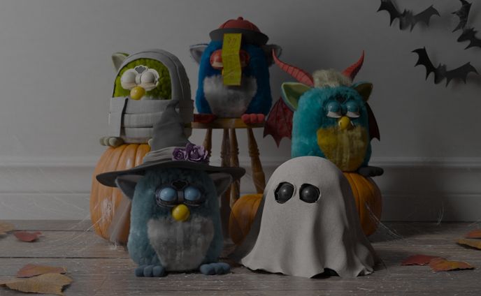 ファービーハロウィー画像