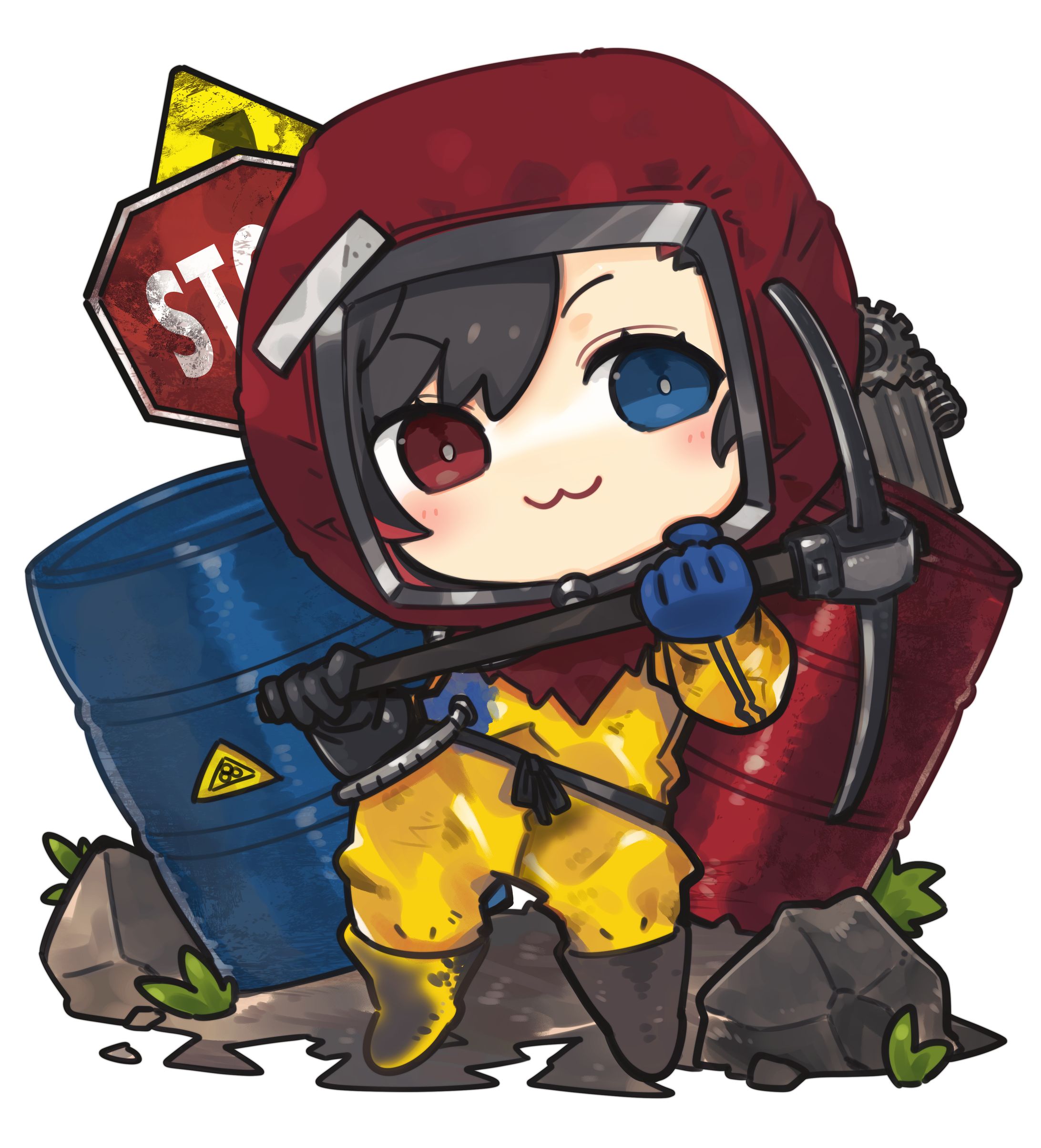 【イラスト】北上ありす様　SDイラスト-1