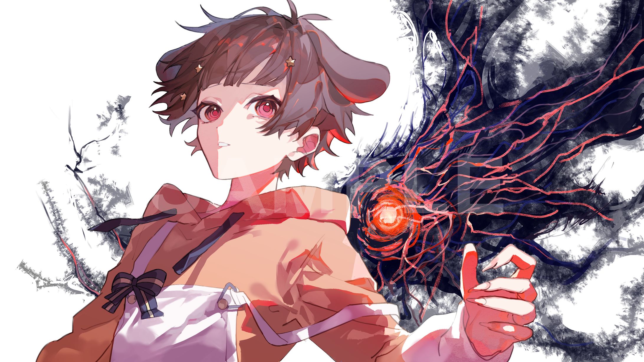 みぬた様「unravel」MVイラスト-1