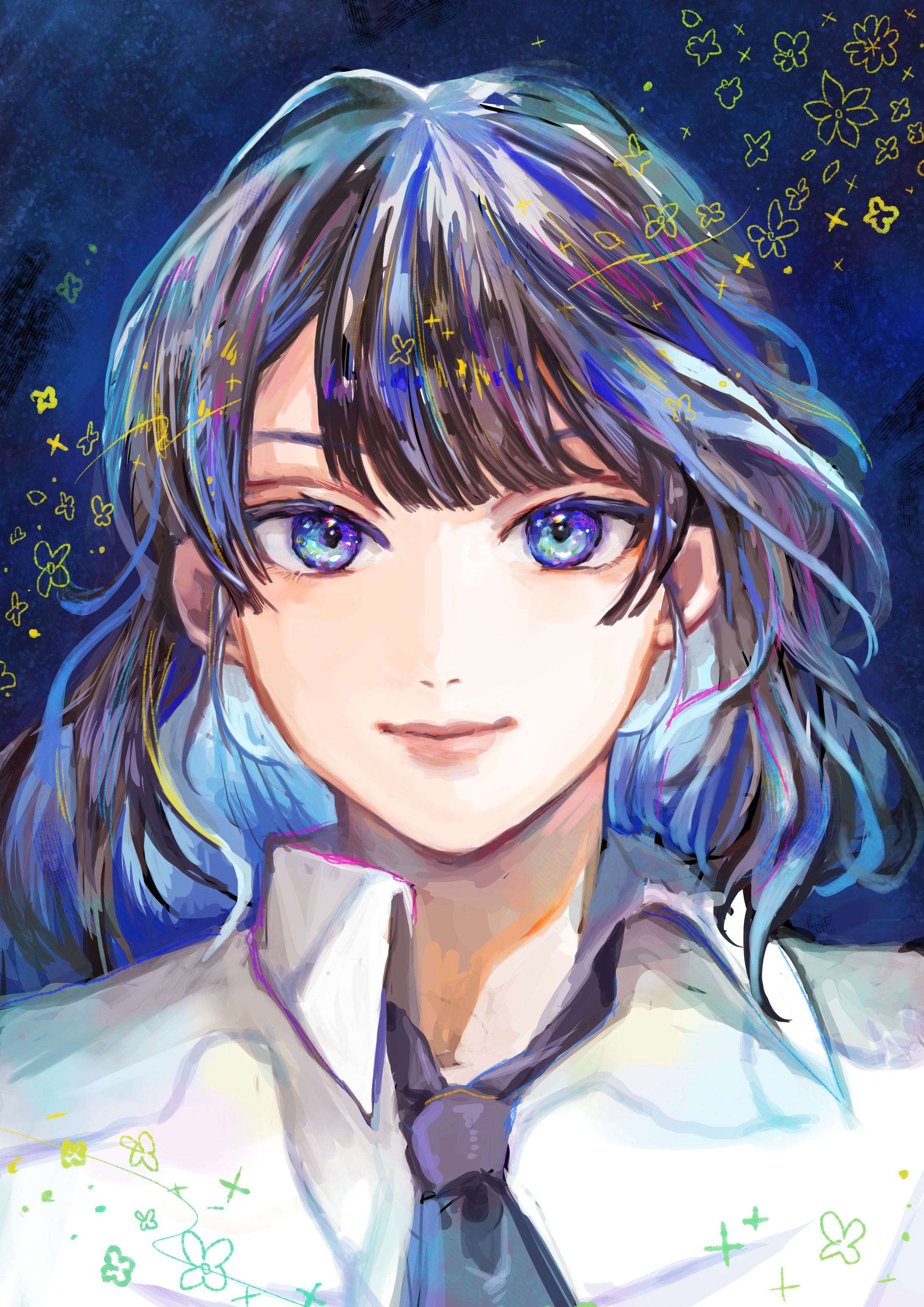 桐の花（デフォルメ有）-1