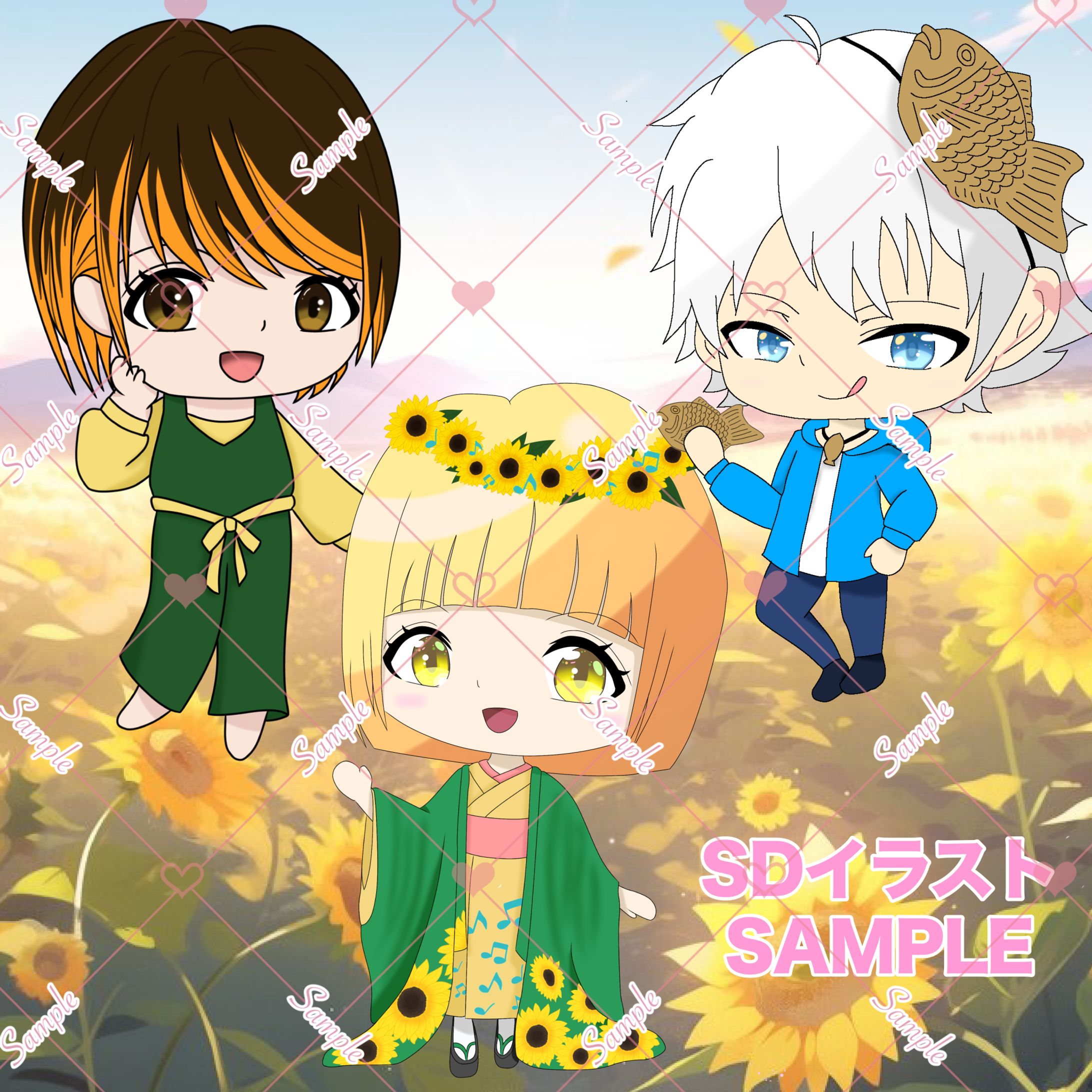 SDイラストサンプル-1