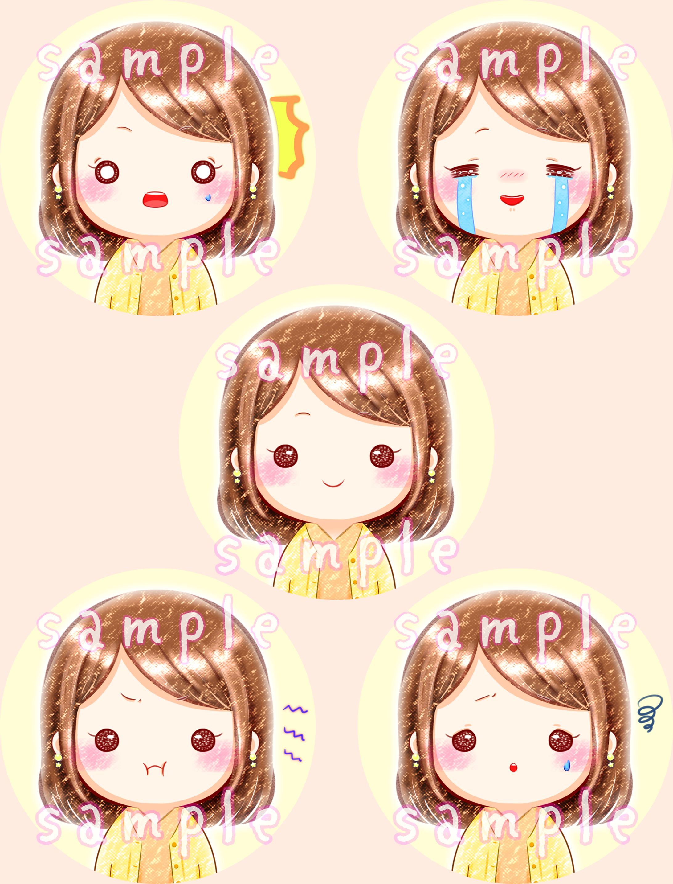 ご依頼｜ブログ吹き出し用イラスト-1