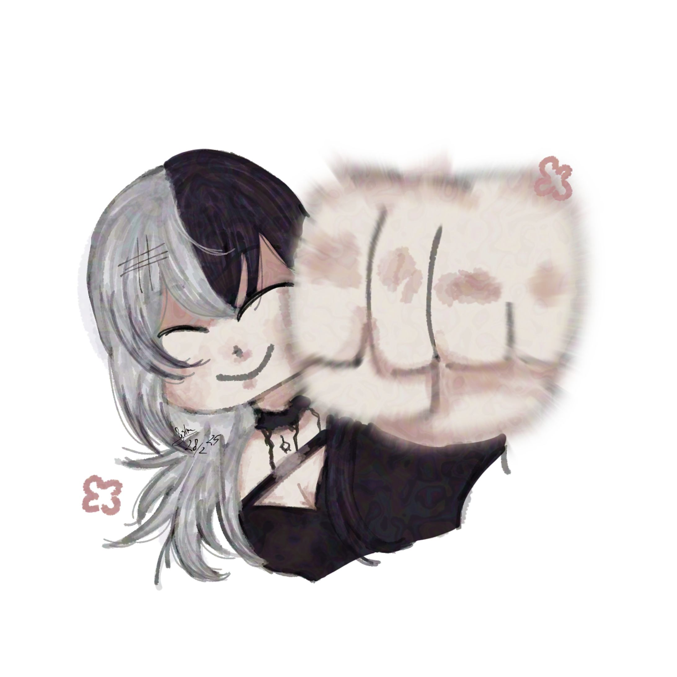 Punch! Shiori Novella chibi fanart-1