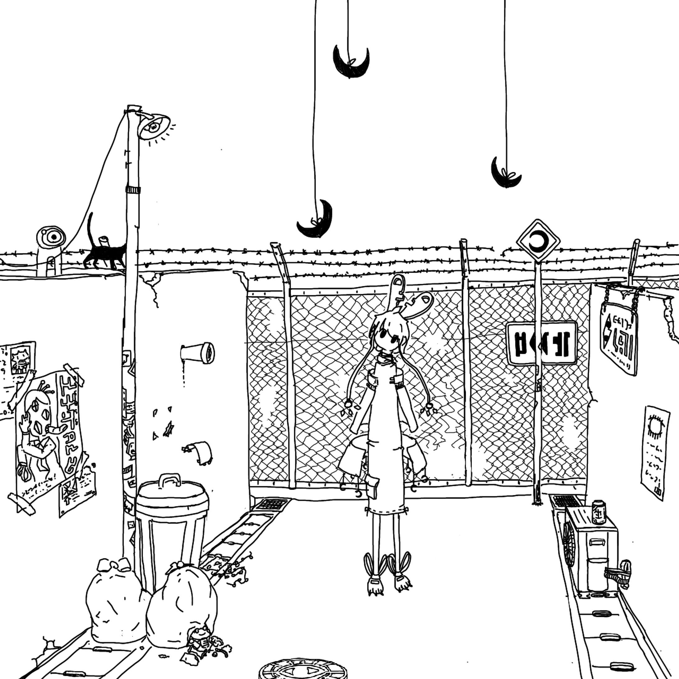 線画のみ作品集-1