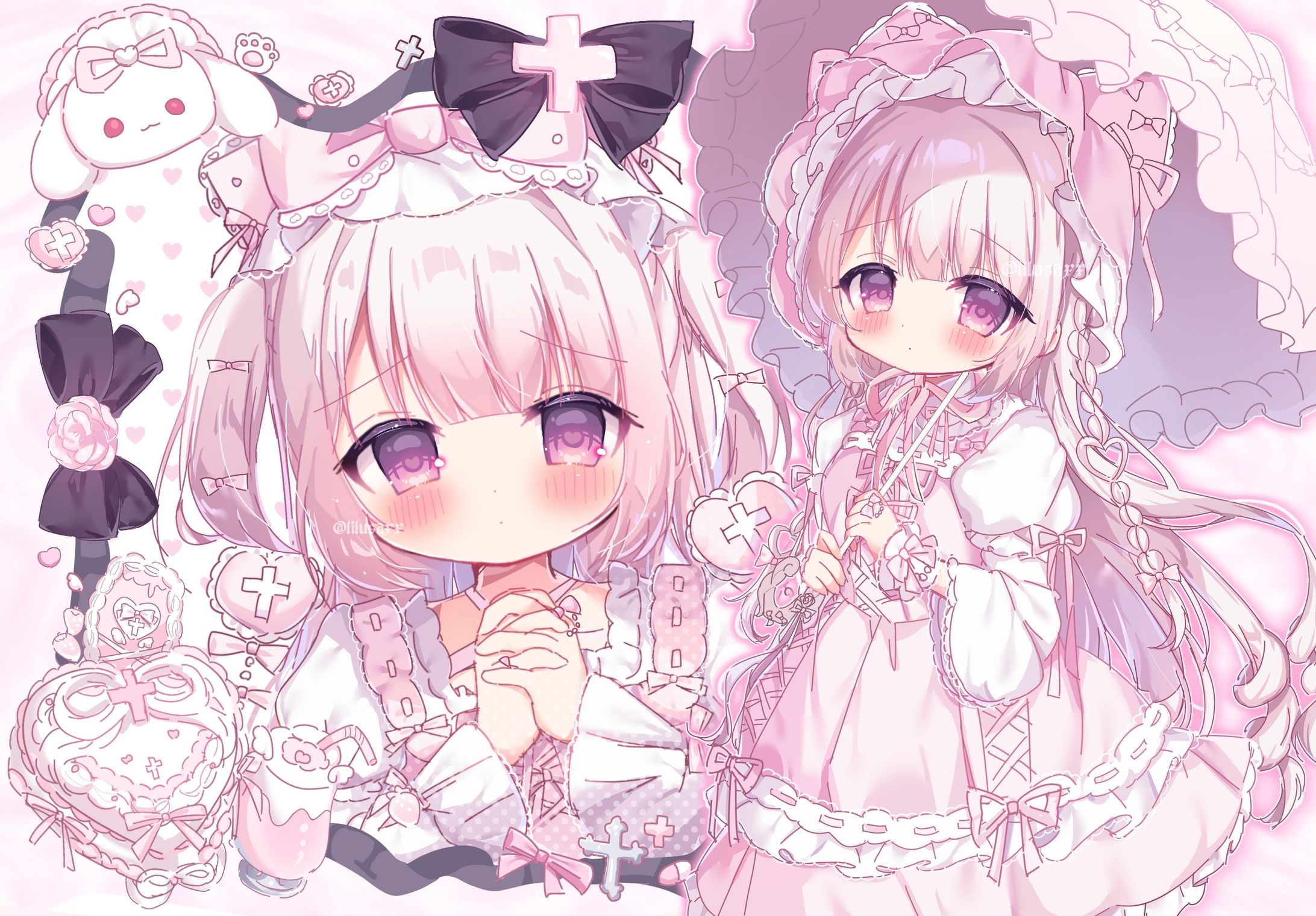 【Original】あいらちゃん詰め込みイラスト-1