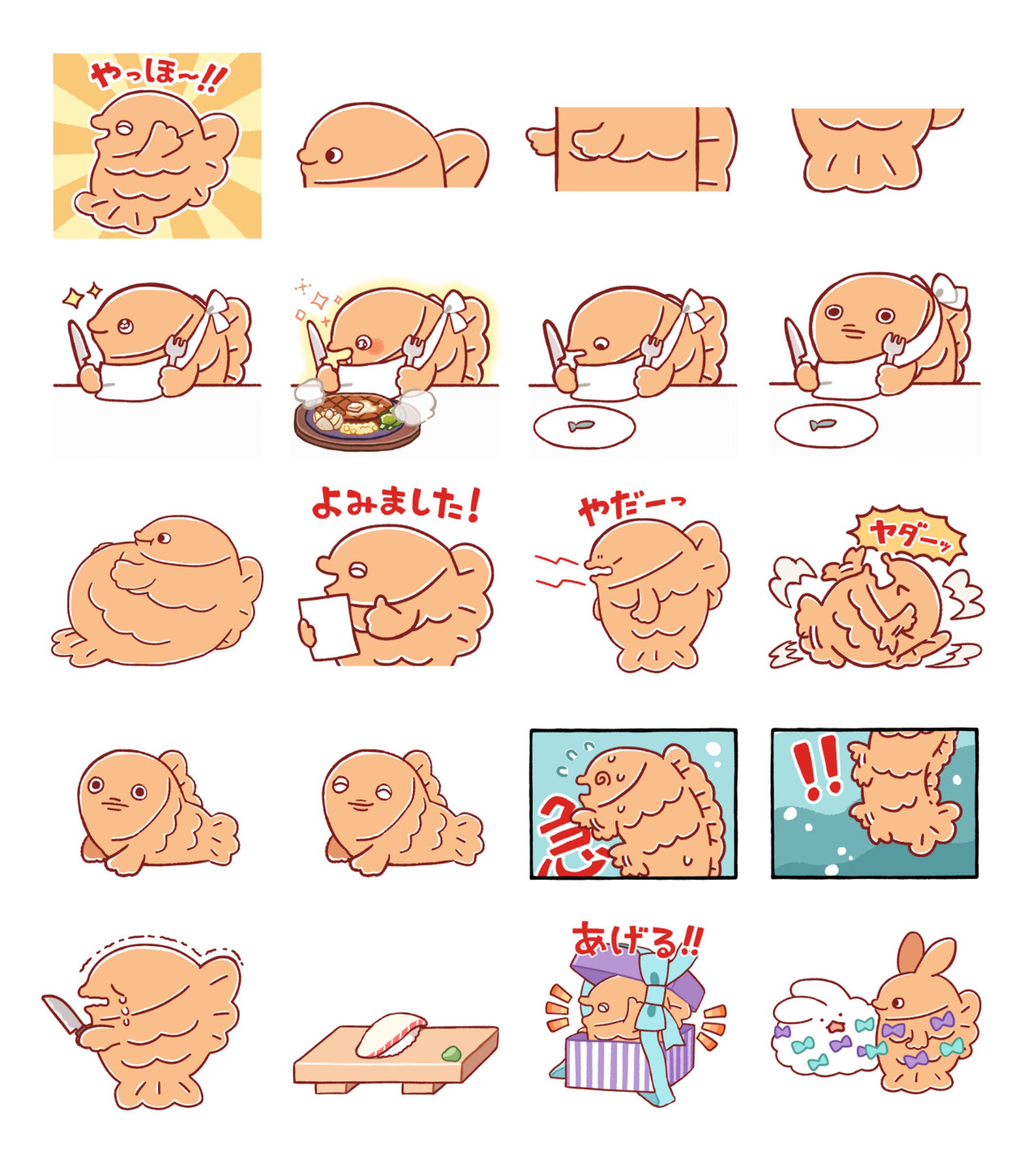 Vsingerまゆり様　LINEスタンプイラスト-1