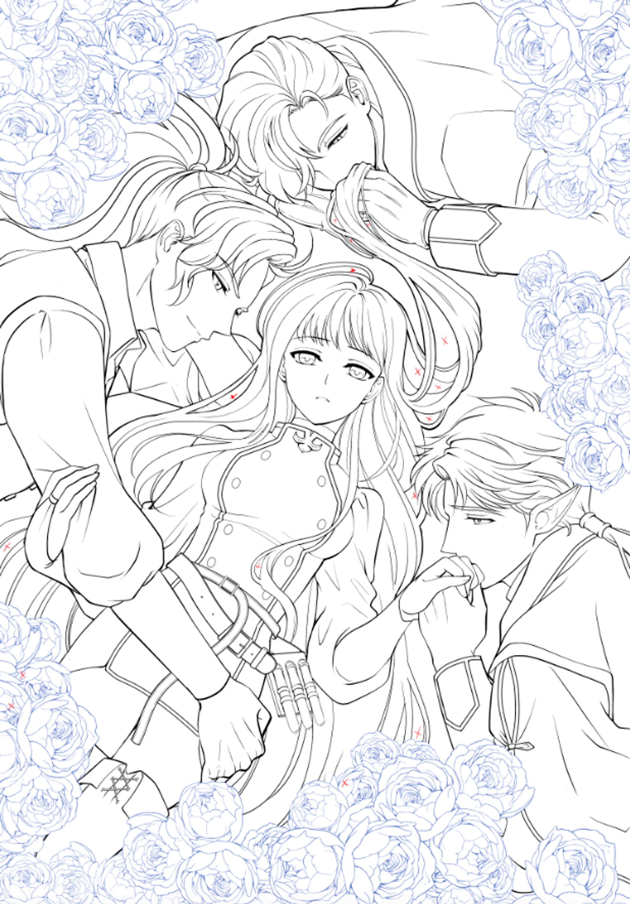 黄昏のアバンチュール扉絵-1