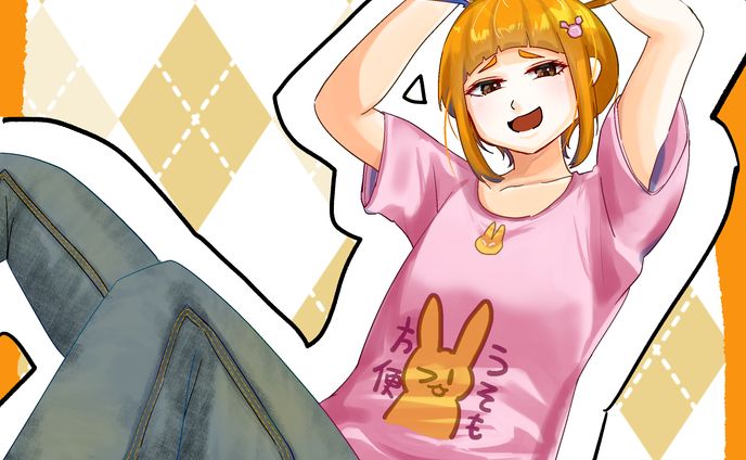 うさぎ耳の女の子