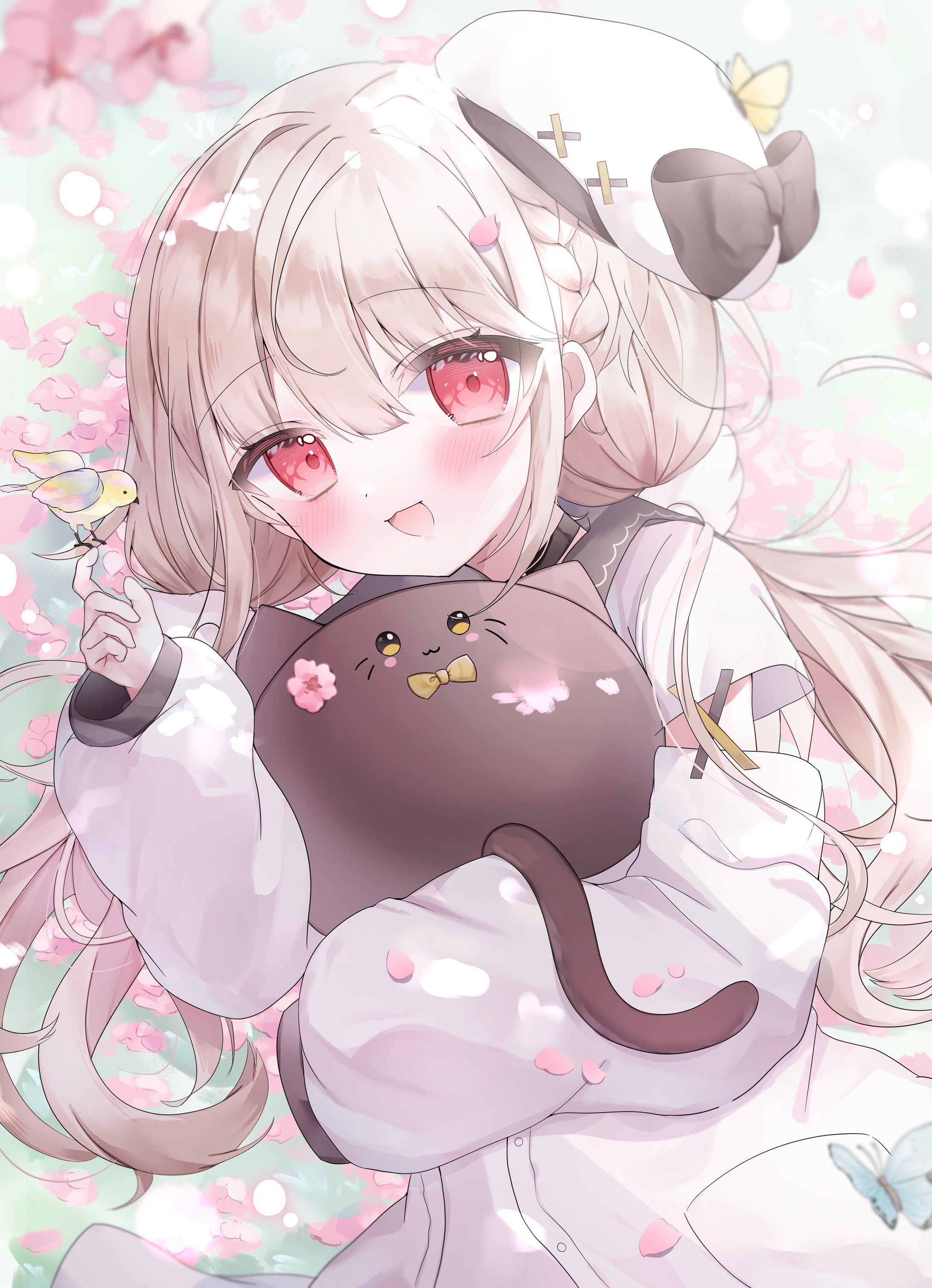 Vtuber燈様 春イラスト-1