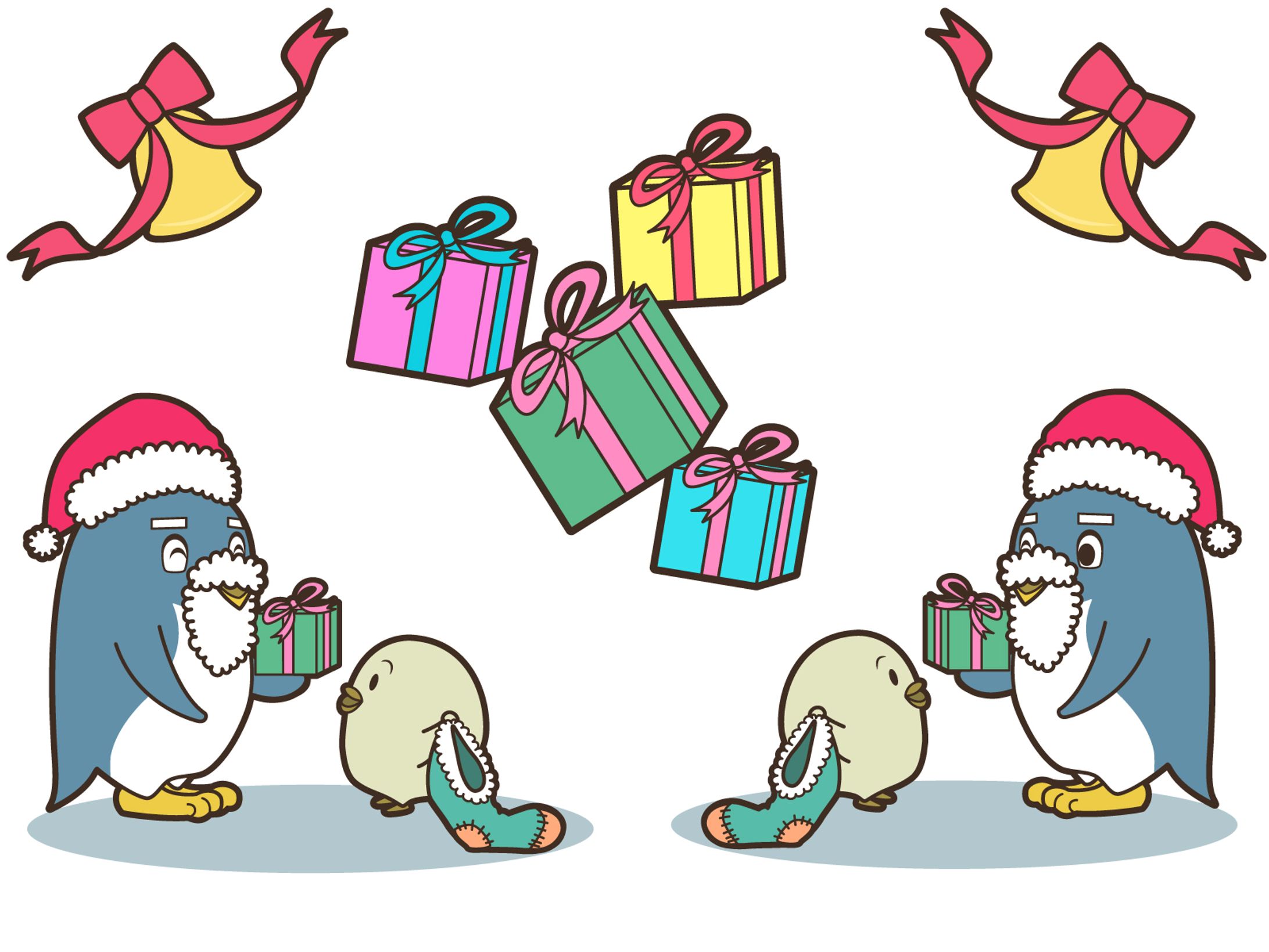 ペンギンのクリスマス-1