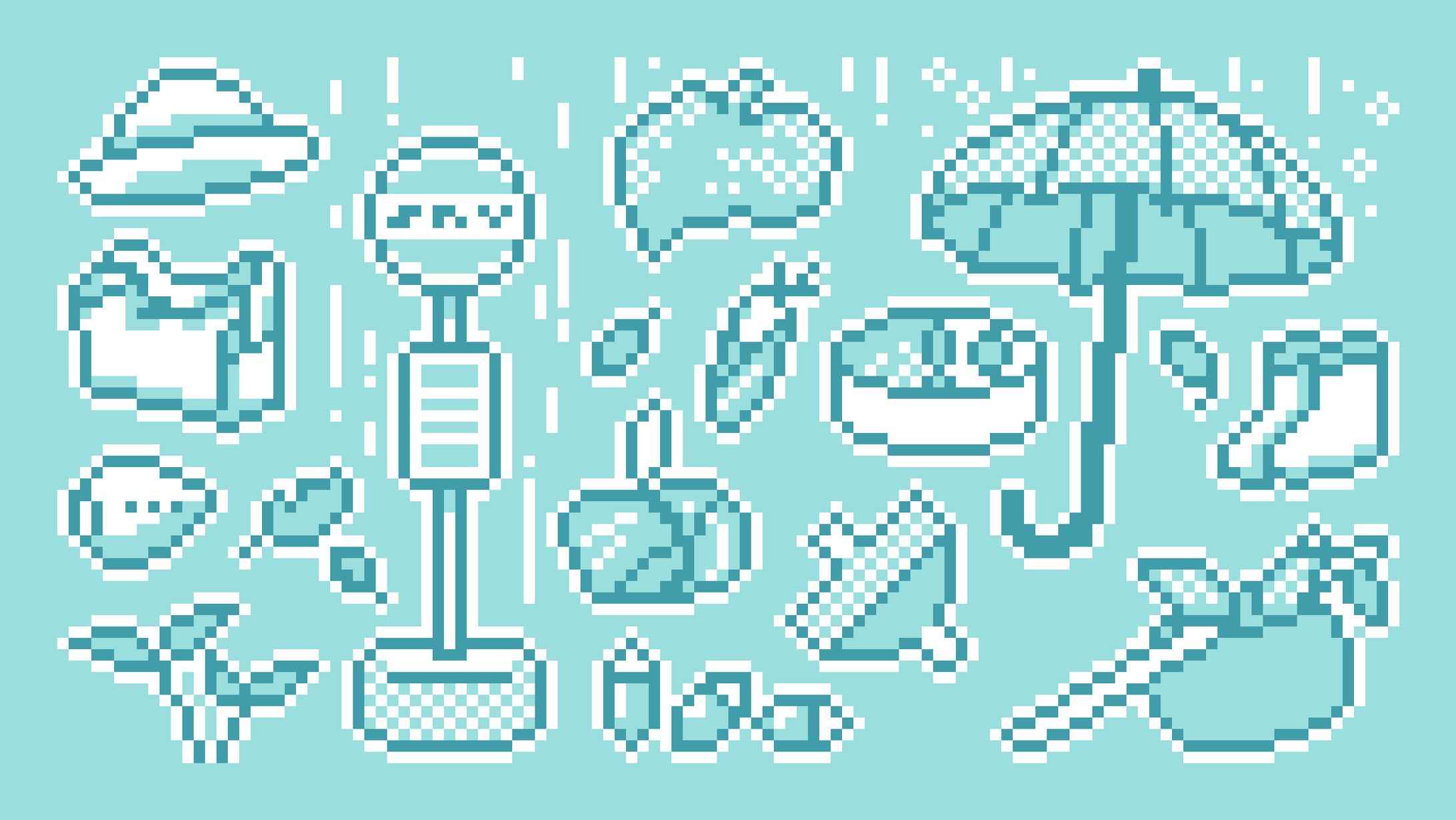 ドット絵+おうた/となりのトトロ-1