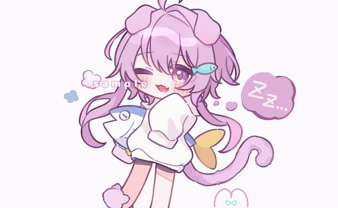 【全身】鮪夢るむね様 ＳＤイラスト