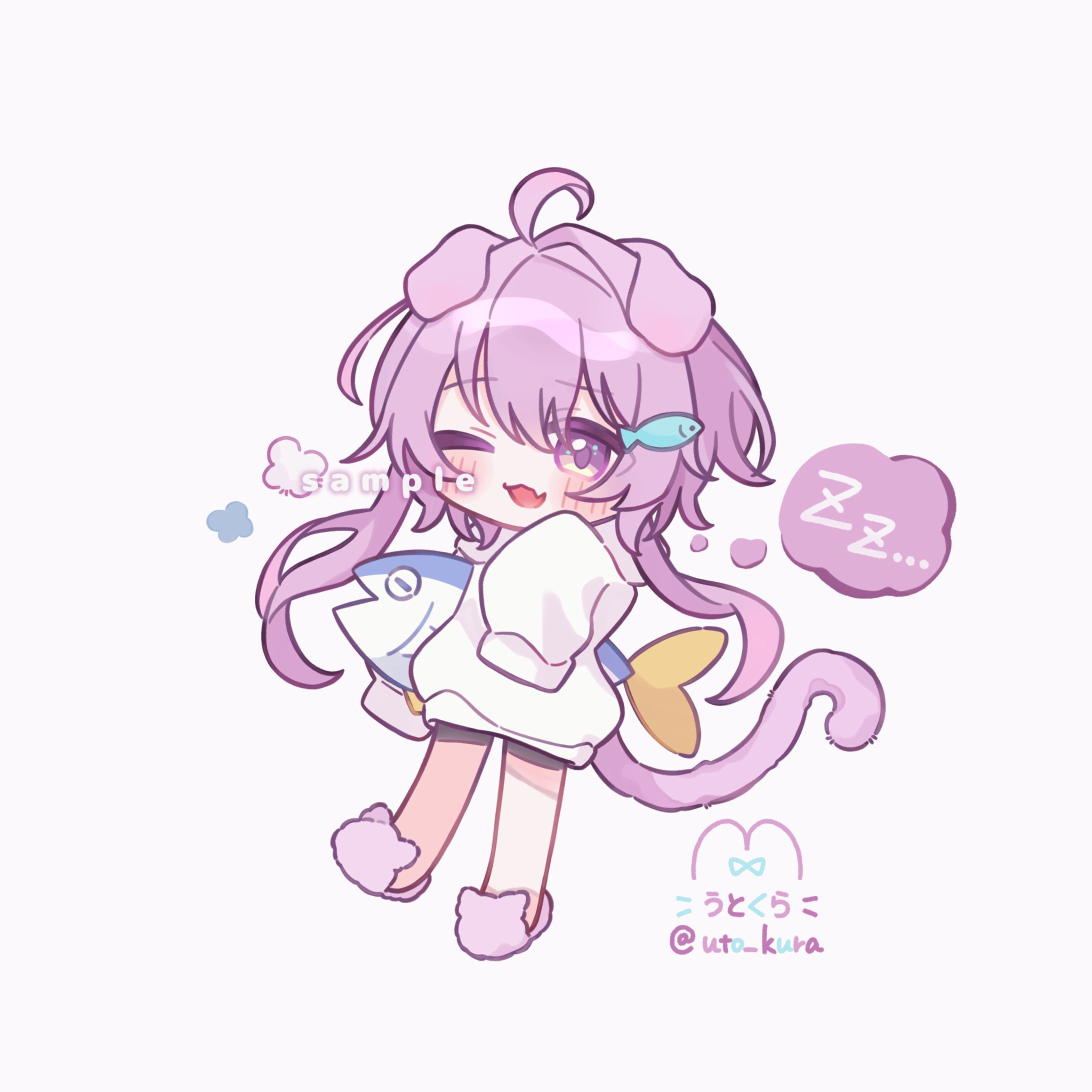 【全身】鮪夢るむね様 ＳＤイラスト-1