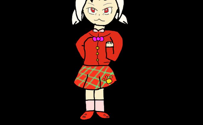 イラスト・デザイン、女子高生