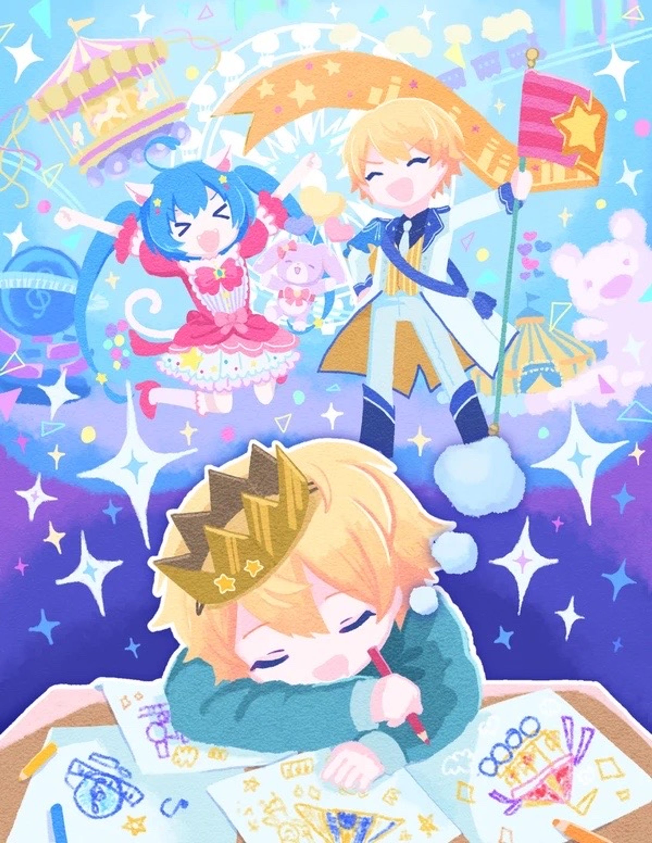 【fanart】コンテスト応募作品-1