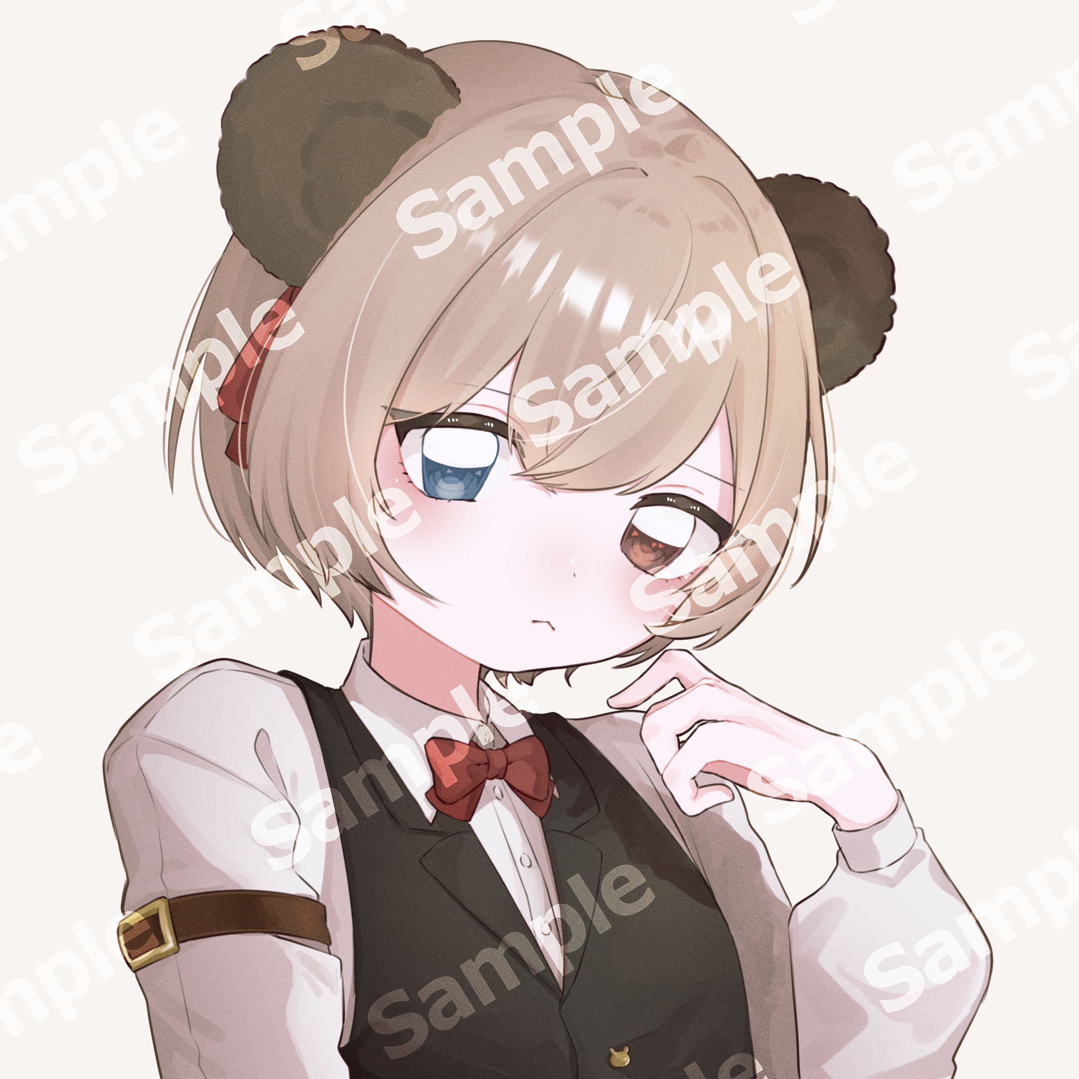 等身イラスト バストアップ サンプル-1