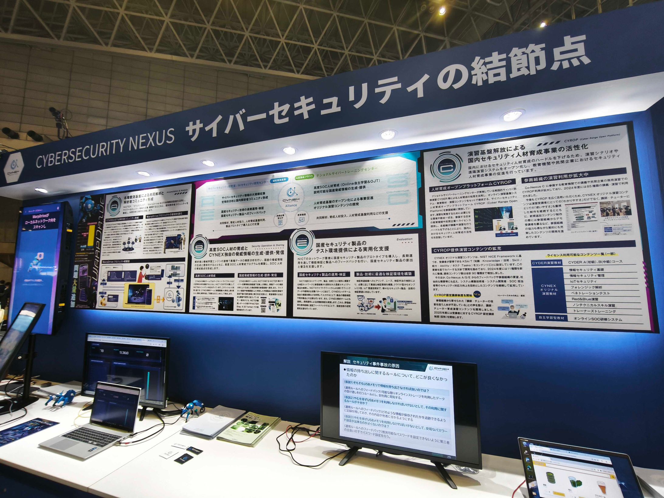 【パネル】国立研究開発法人情報通信研究機構サイバーセキュリティ研究所 CYNEXブースパネル-1
