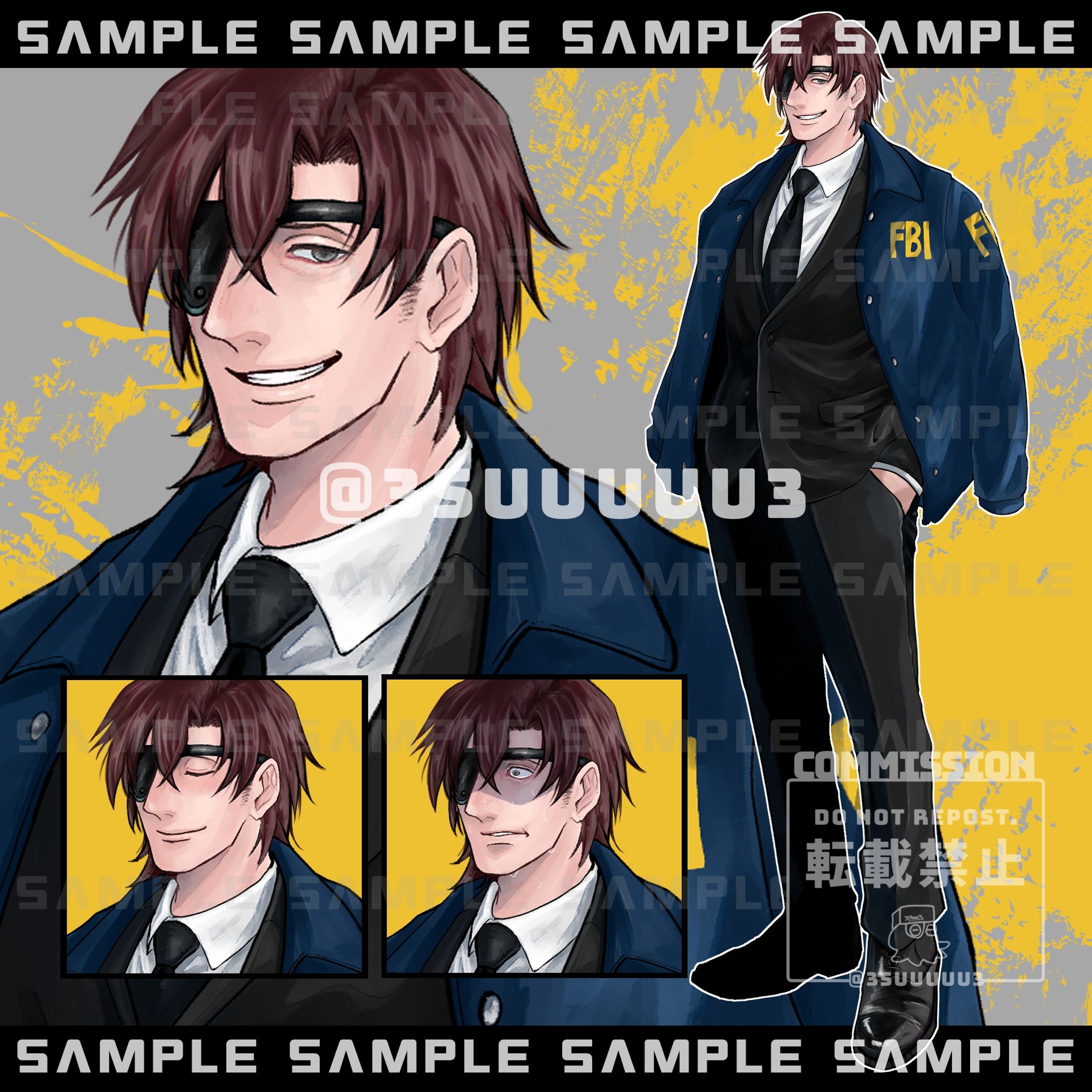 【commission】TRPG用立ち絵【ご依頼絵】-1