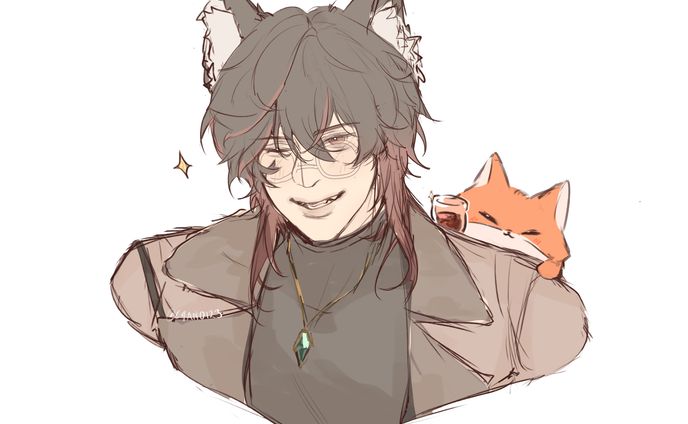 Colored sketch 