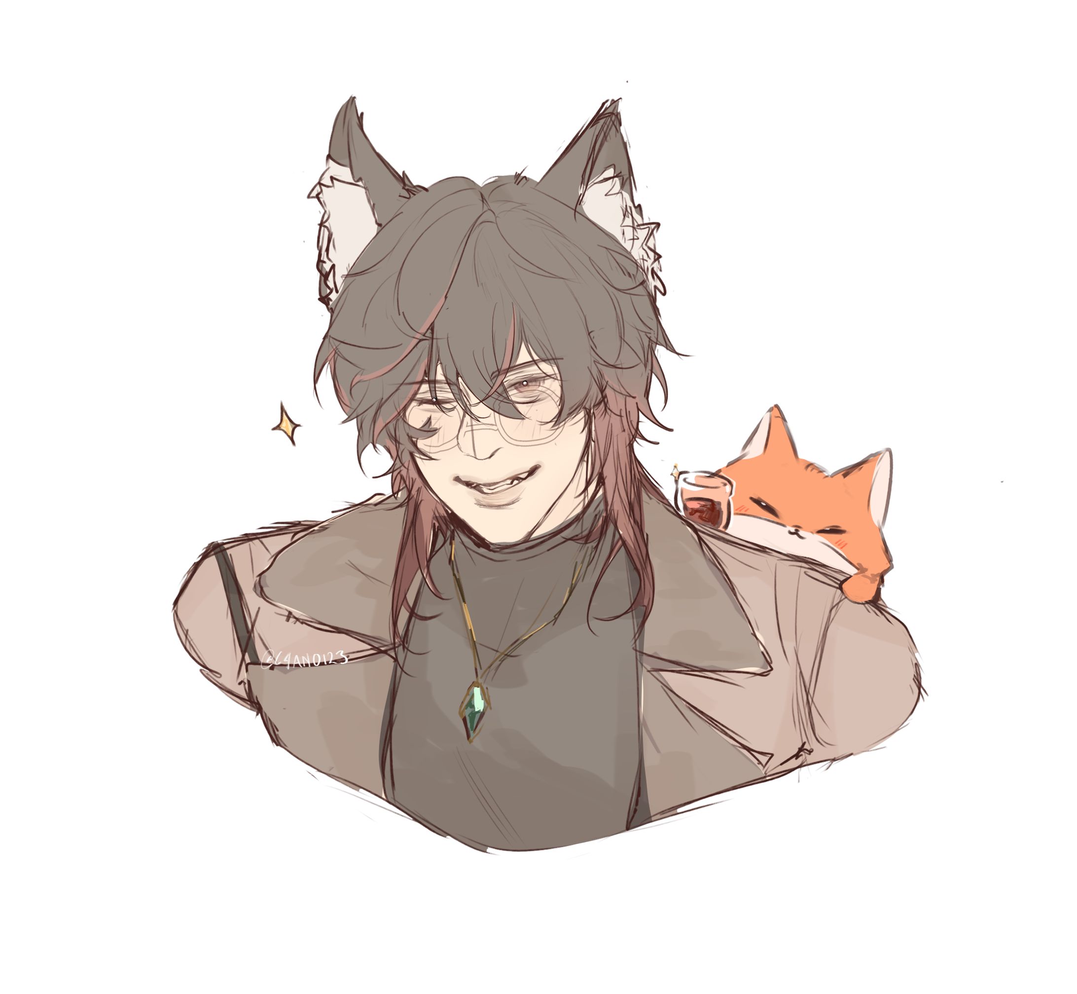 Colored sketch -1