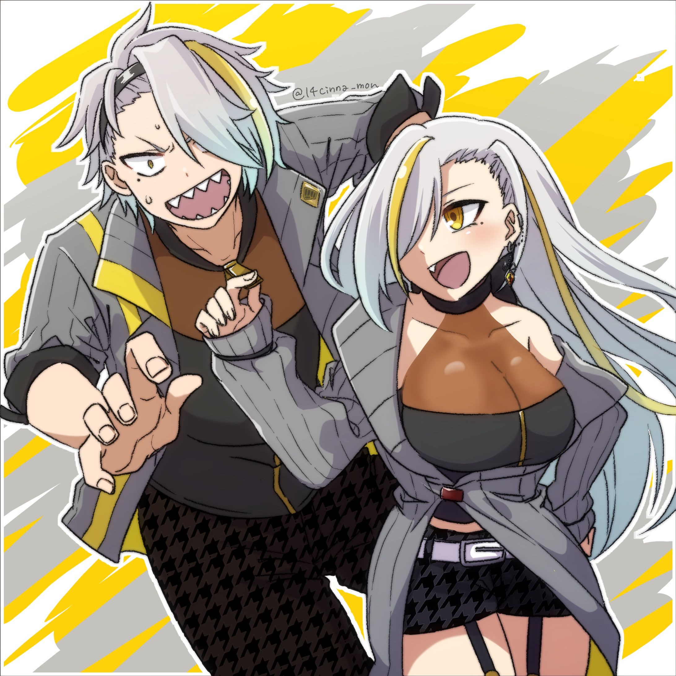 Vtuberのファンアート-1