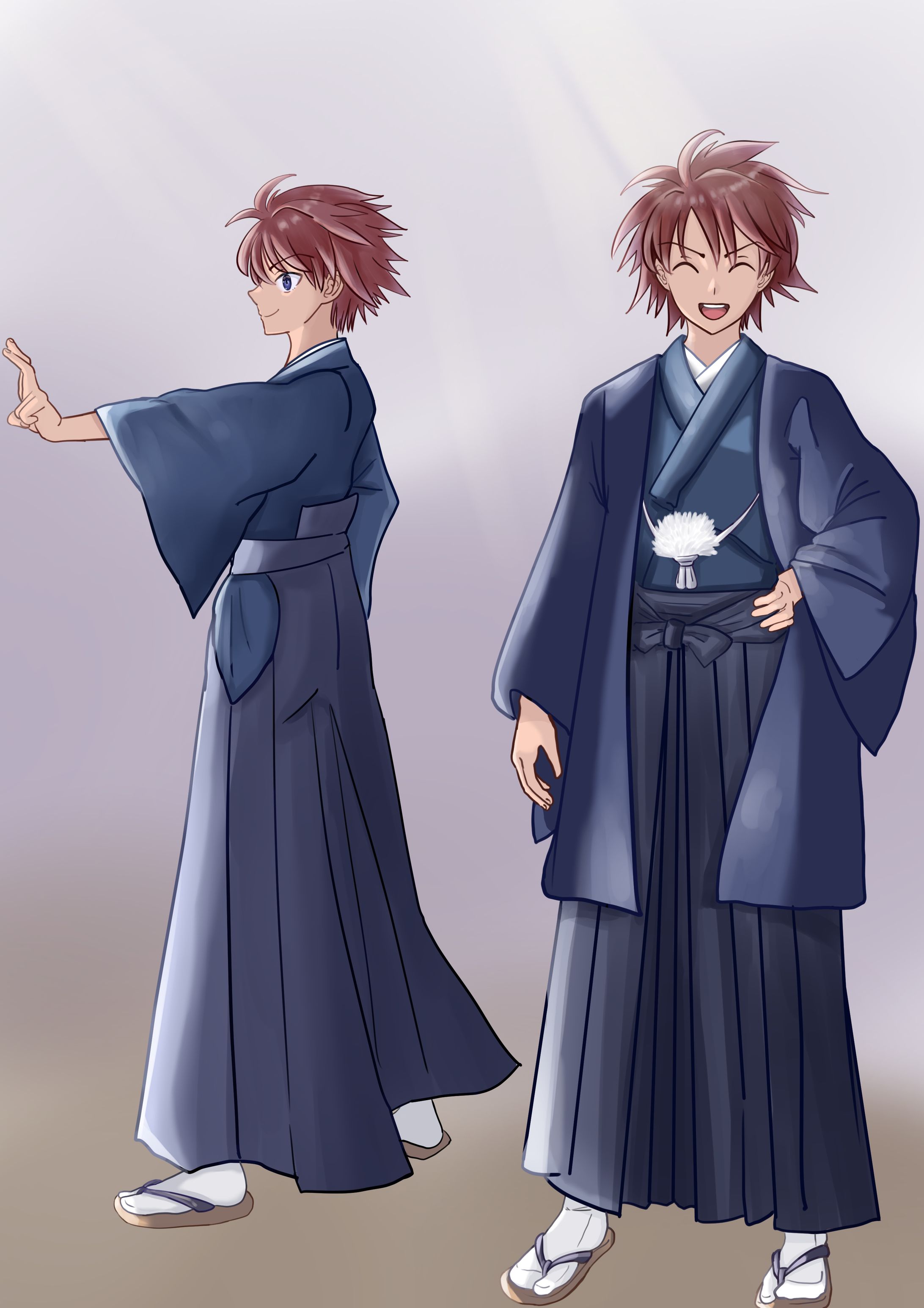 着物系男子Character Kimono-1