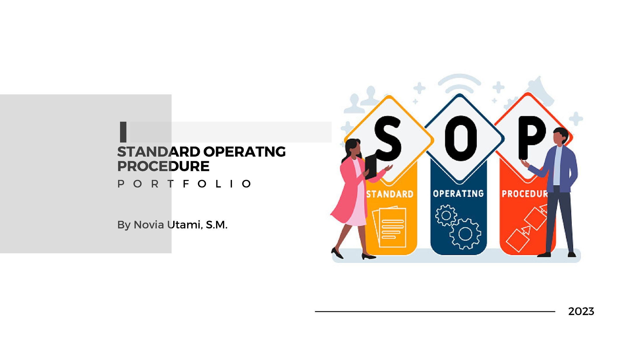 Portfolio - Standard Operating Procedure {SOP}-1