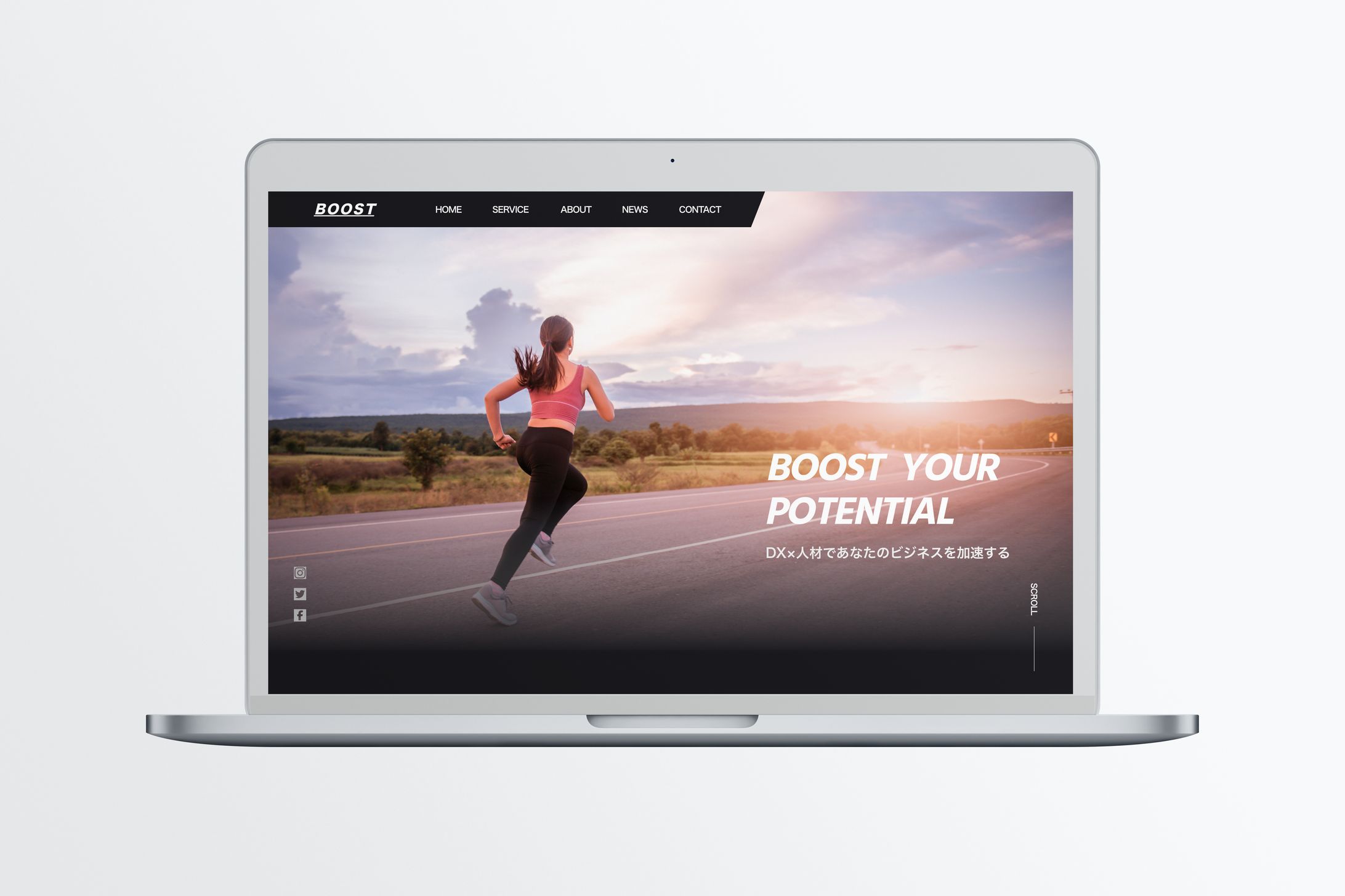 人材会社のHP　PC-1