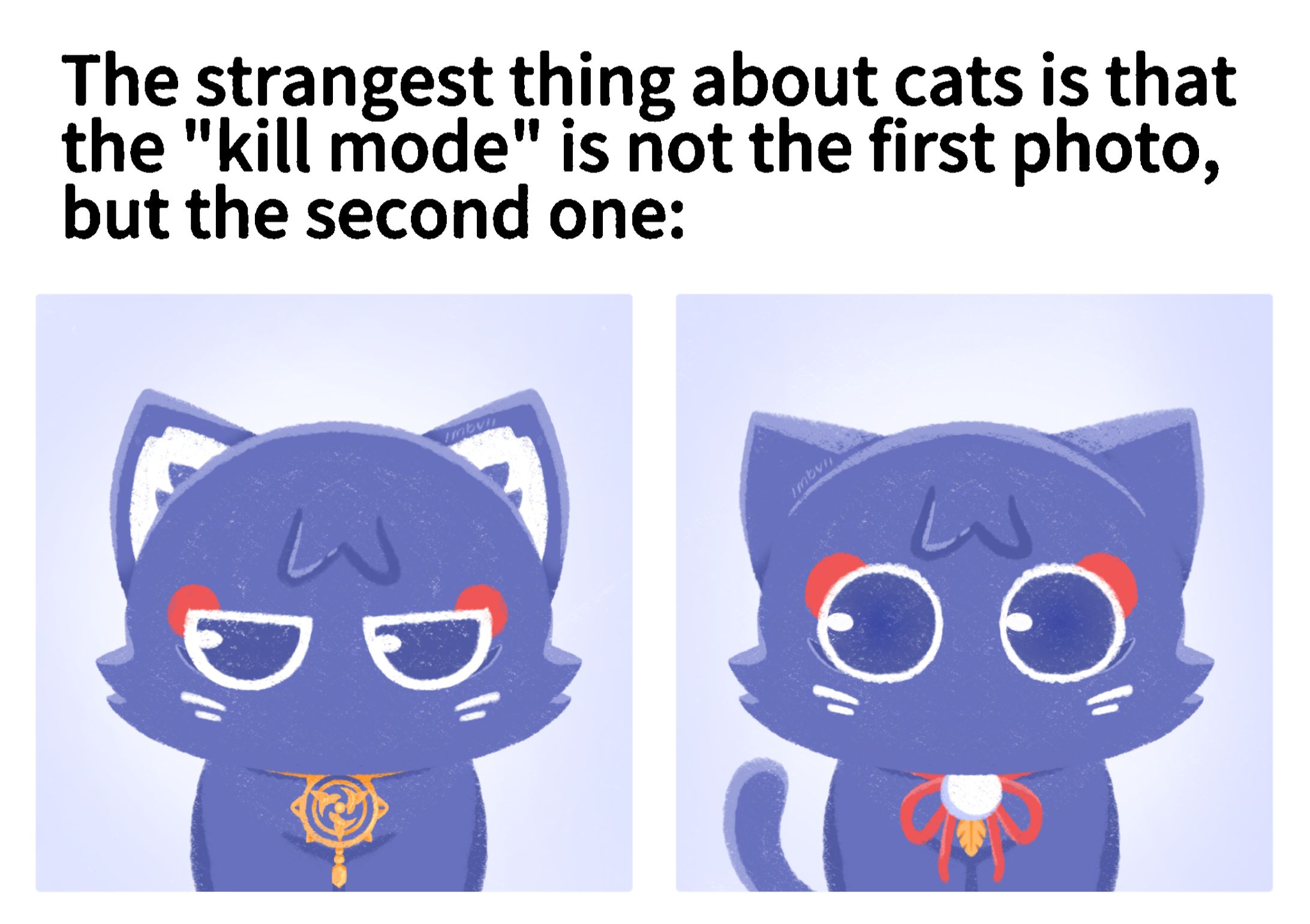 Cat Kill Mode Meme-1