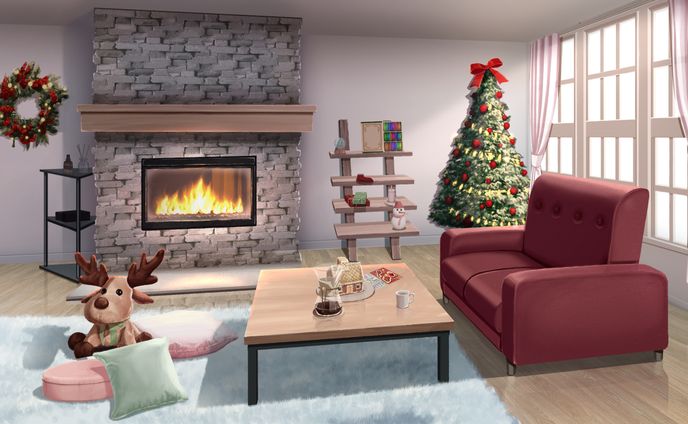 クリスマスの部屋