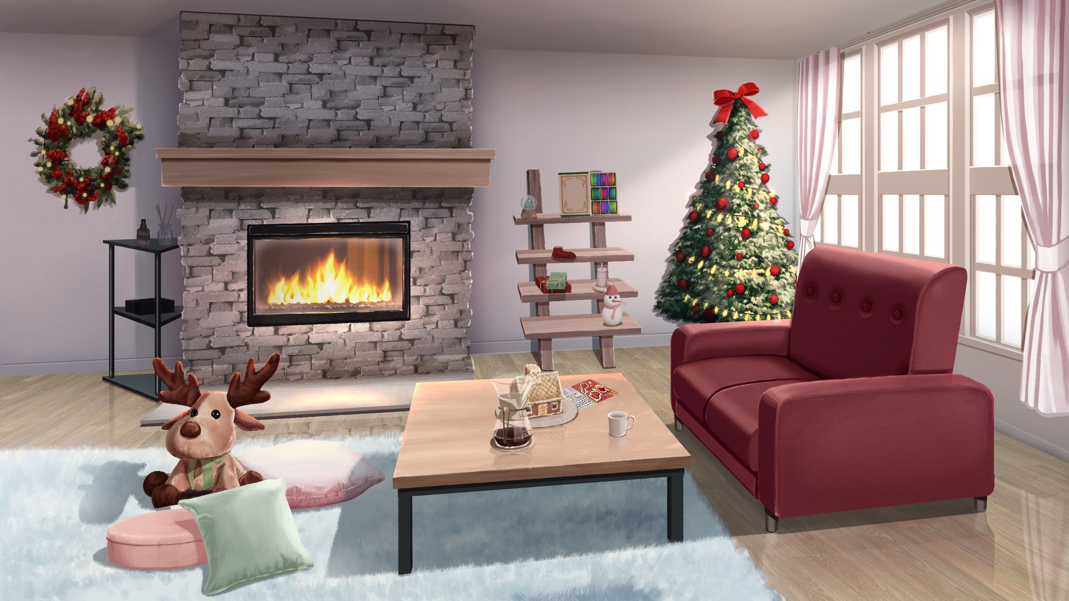 クリスマスの部屋-1