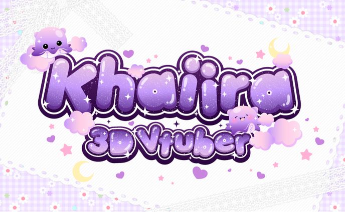 Khaiira 3D Vtuber Logo