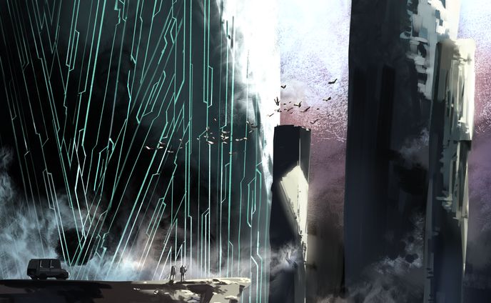 コンセプトアートっぽいの