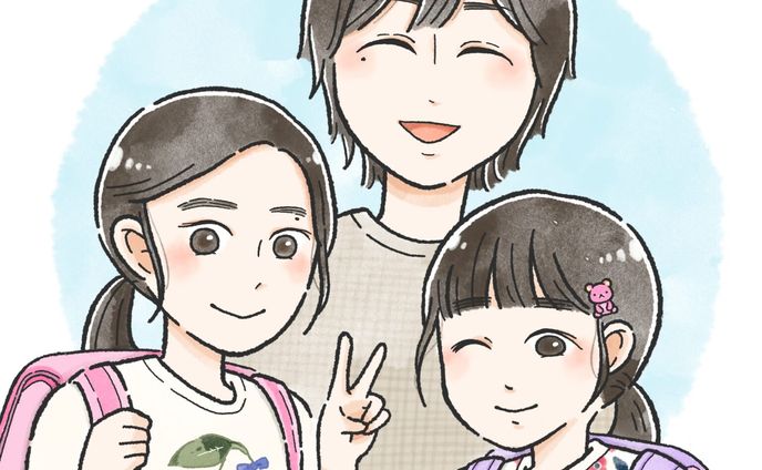 コスメ、一枚絵イラスト