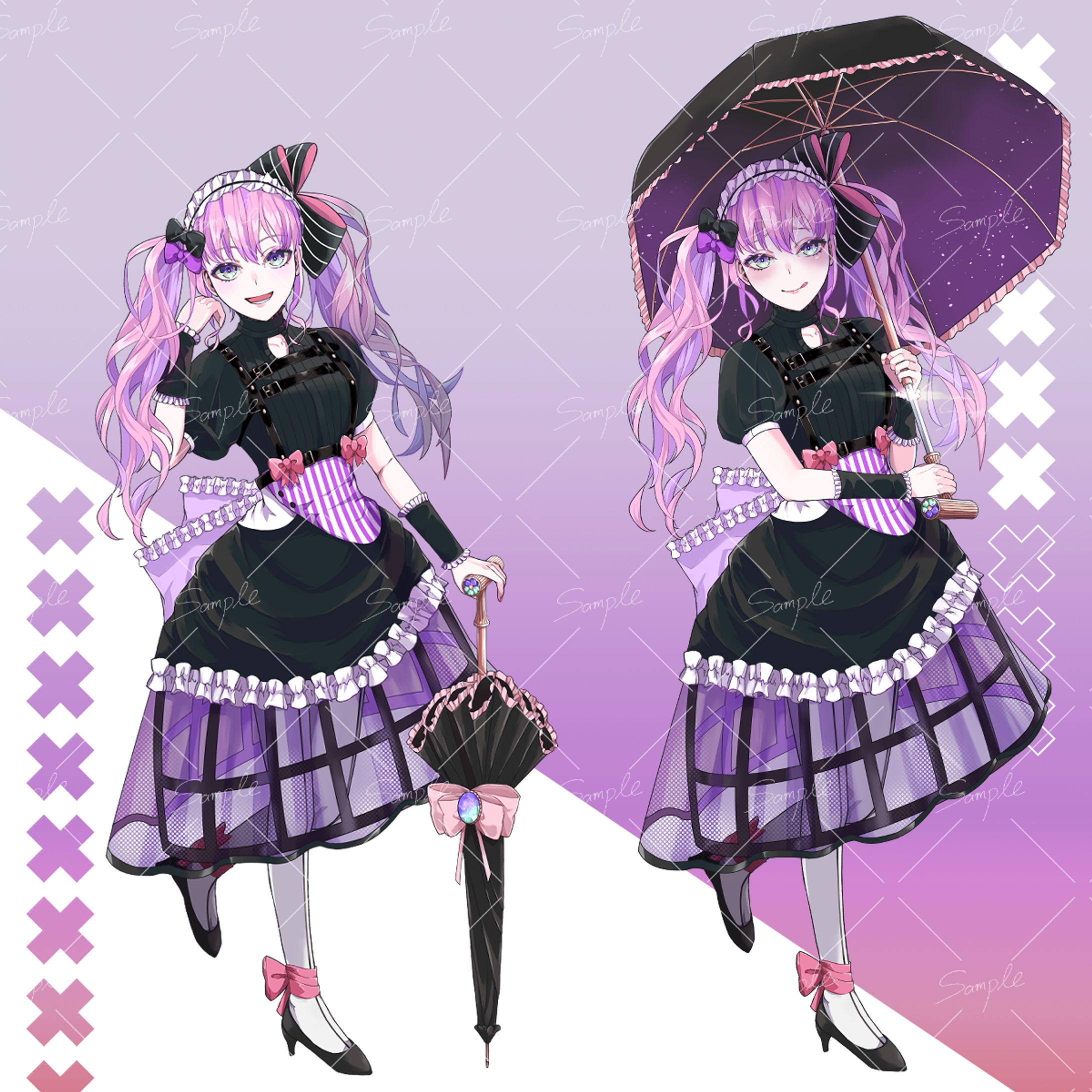 ご依頼品】TRPG用キャラクター立ち絵
