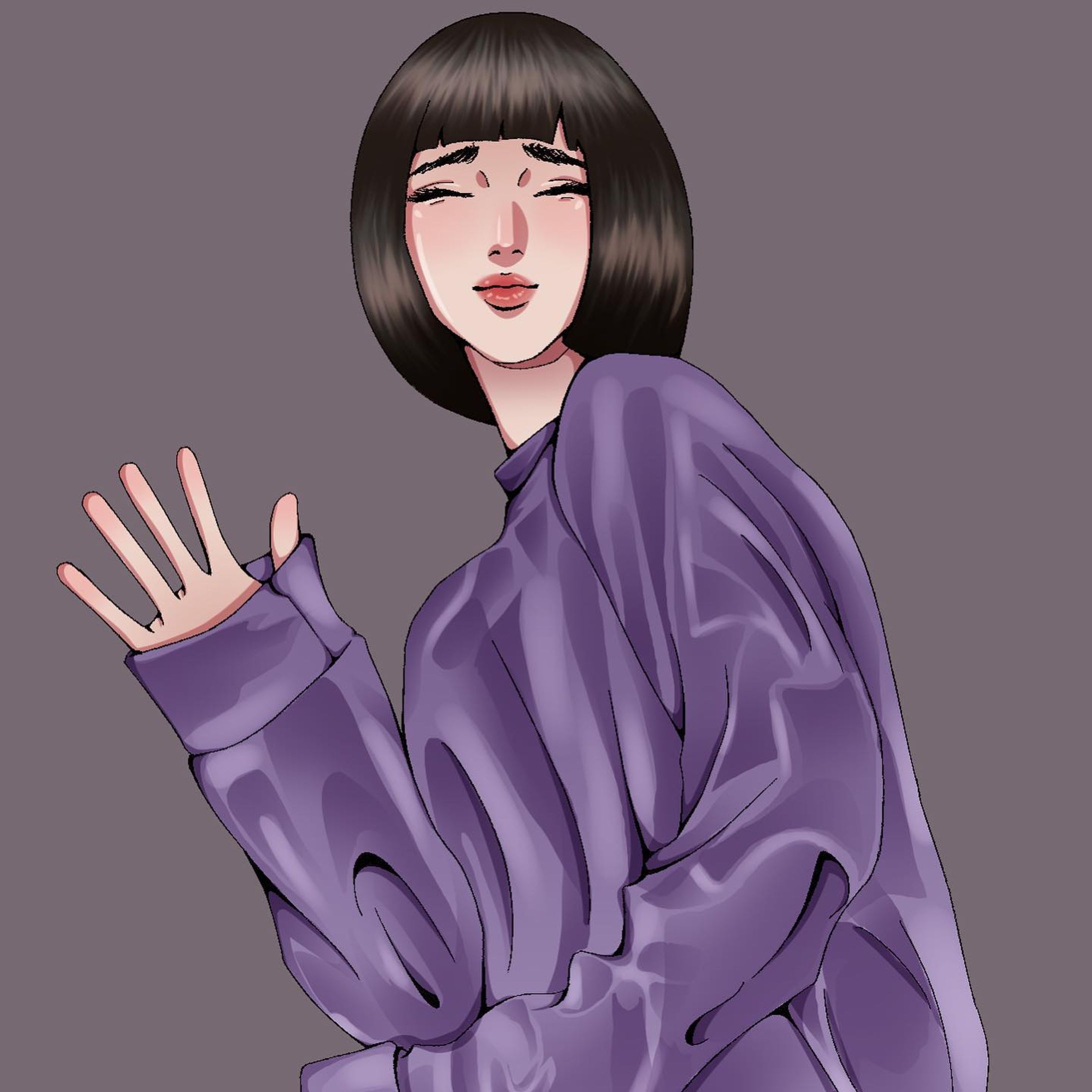 *awkwardly waves byebye to february*

-

Made in ClipStudio 💜

-

#illustration #clipstudiopaint #drawing #draw #art #artph #artwork #reference #pinterest #cute #asian-1