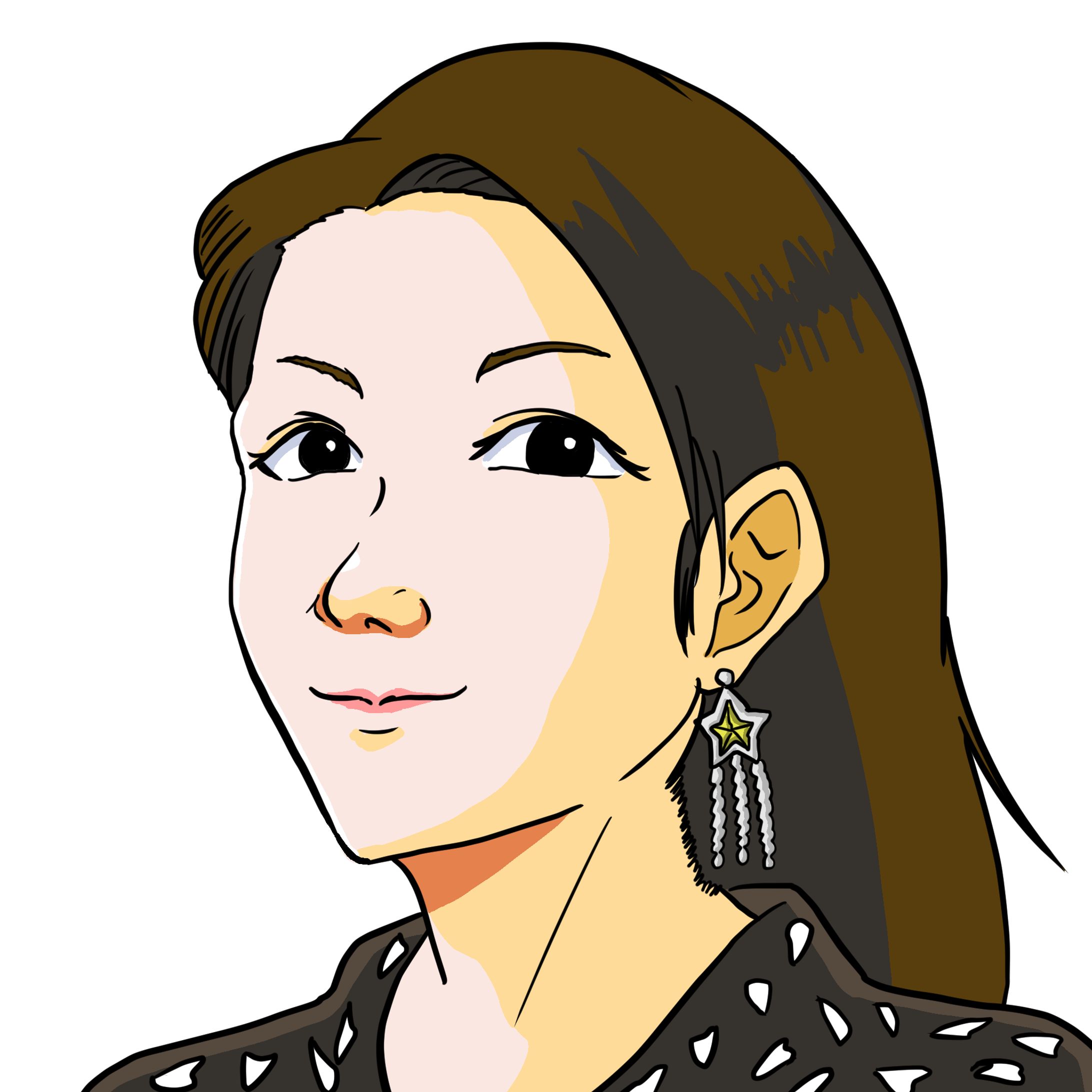 個人事業主似顔絵-1