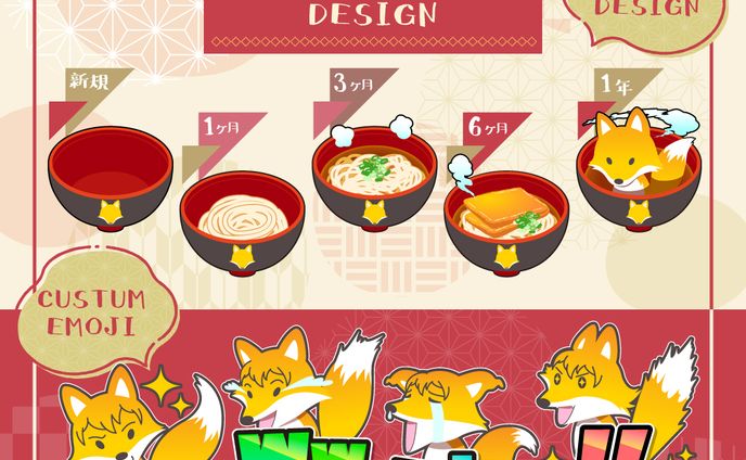 ⑅ご依頼⑅デザイン⑅メンバーシップバッジ・カスタム絵文字