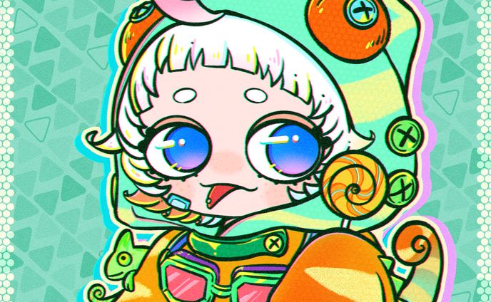 カメレオンフーディーガール