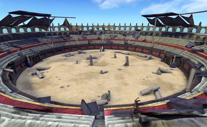 ソーシャルゲームより3D背景③