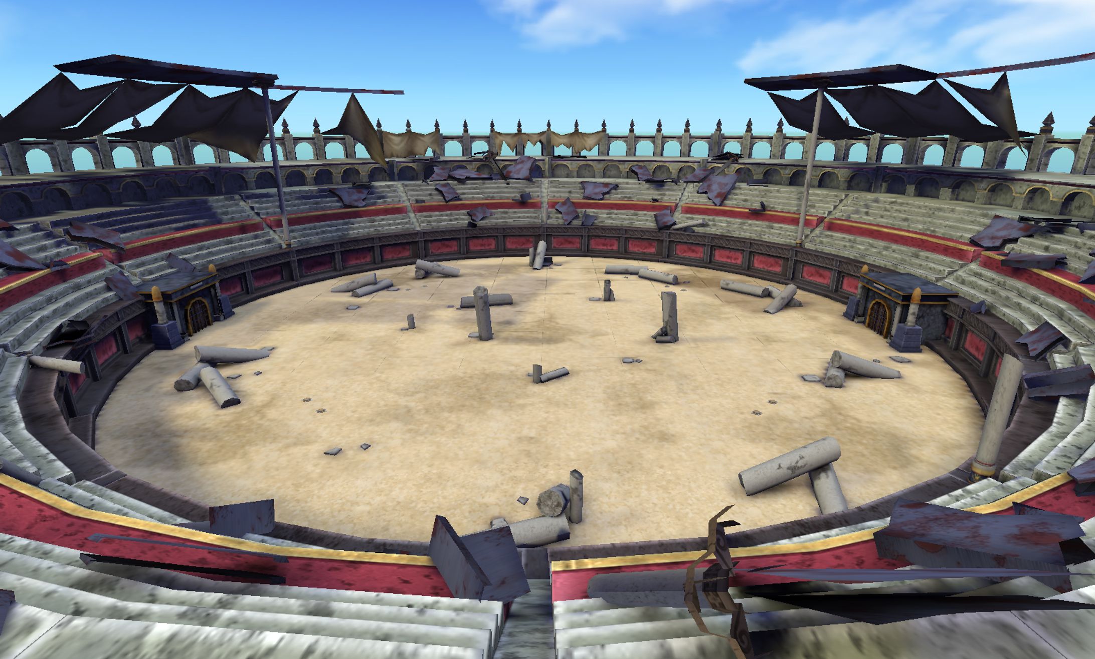 ソーシャルゲームより3D背景③-1