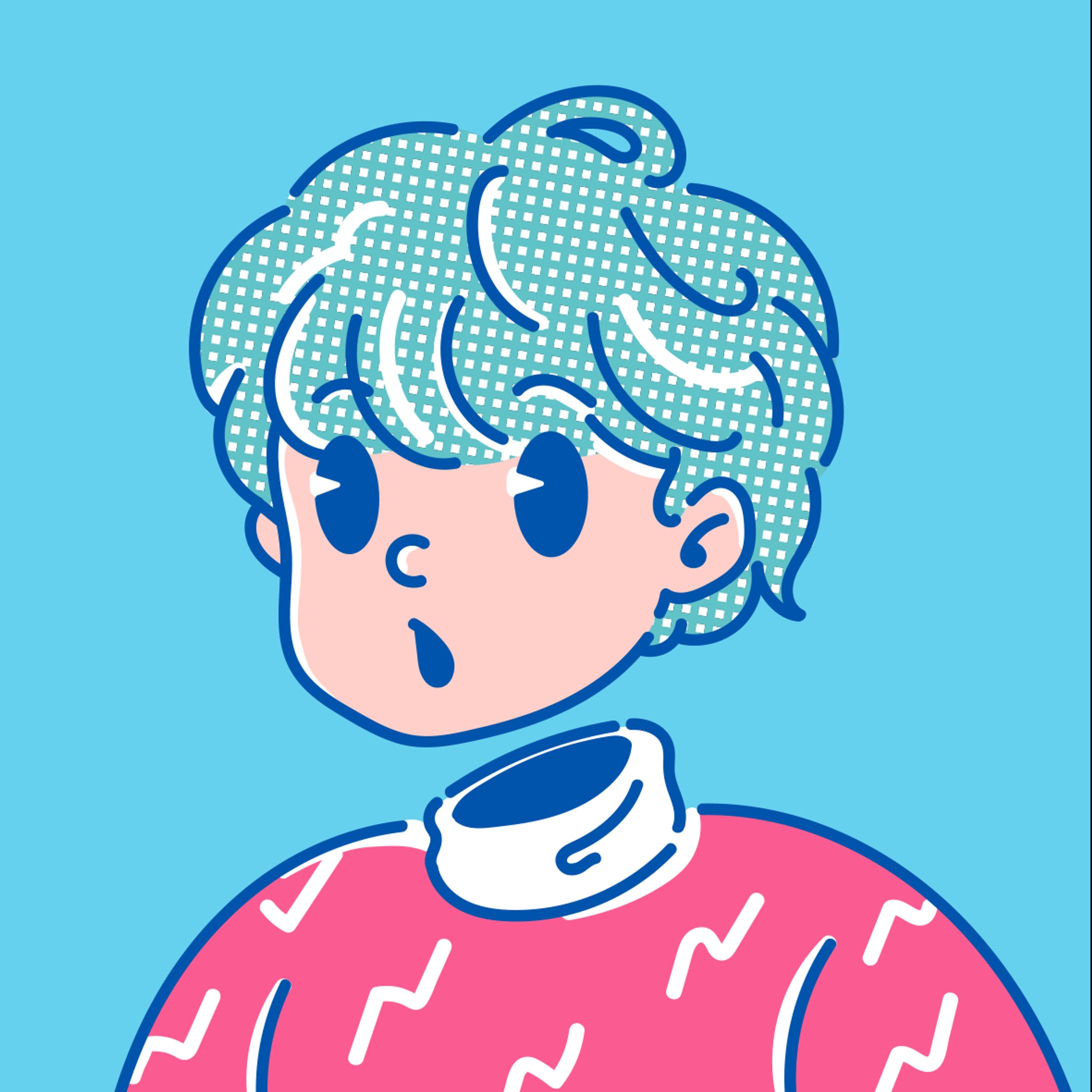 【cool city lab】創作イラストシリーズ-1