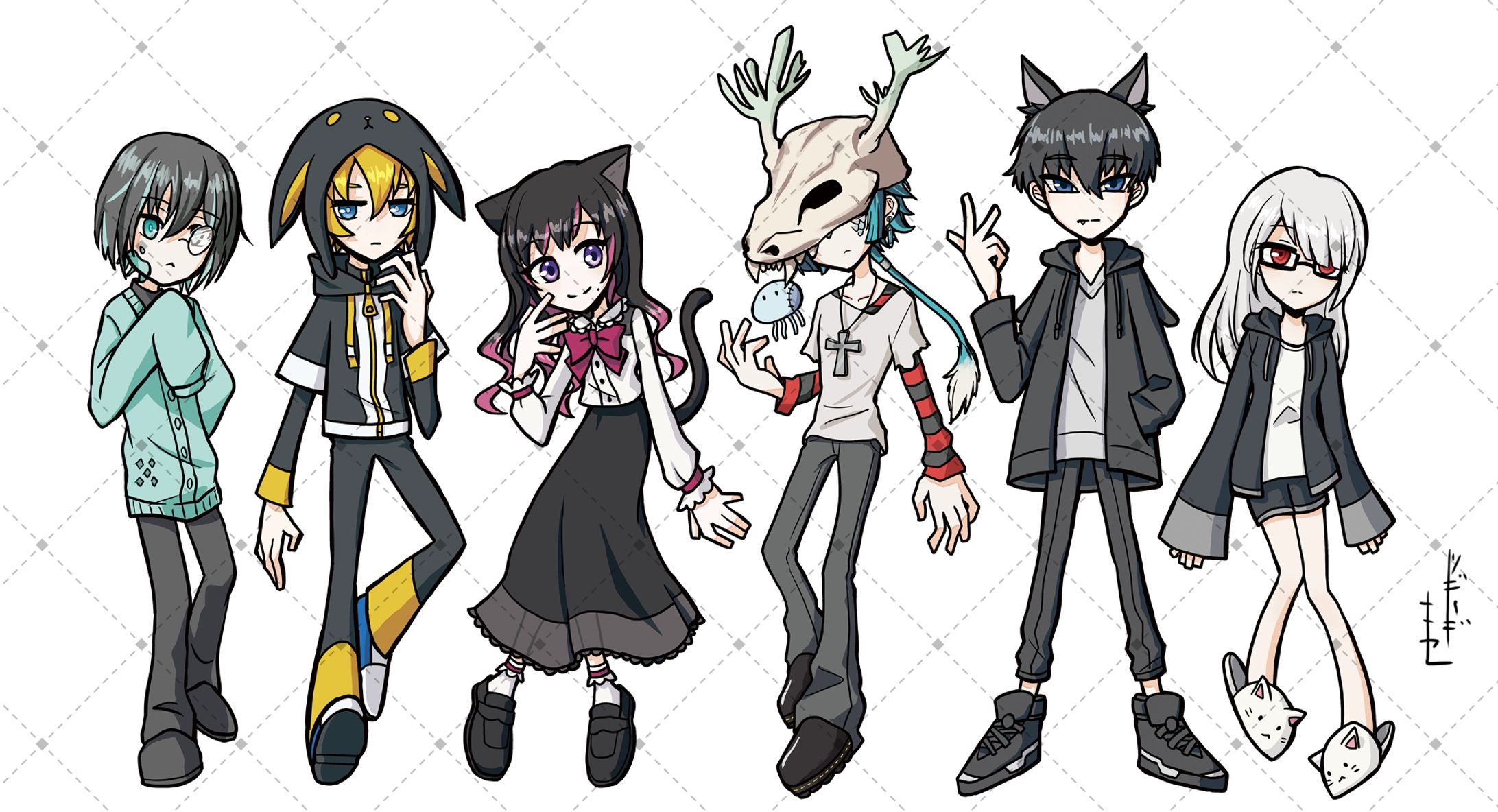 カートゥーン風デフォルメ-1